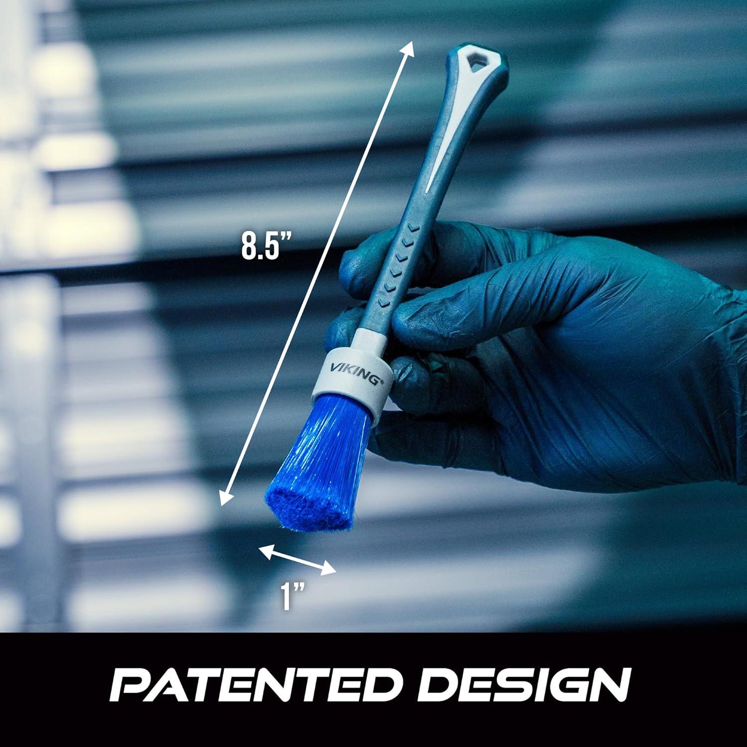 Cepillo para Tuercas de Rueda VIKING Ergonomico 21.6 cm