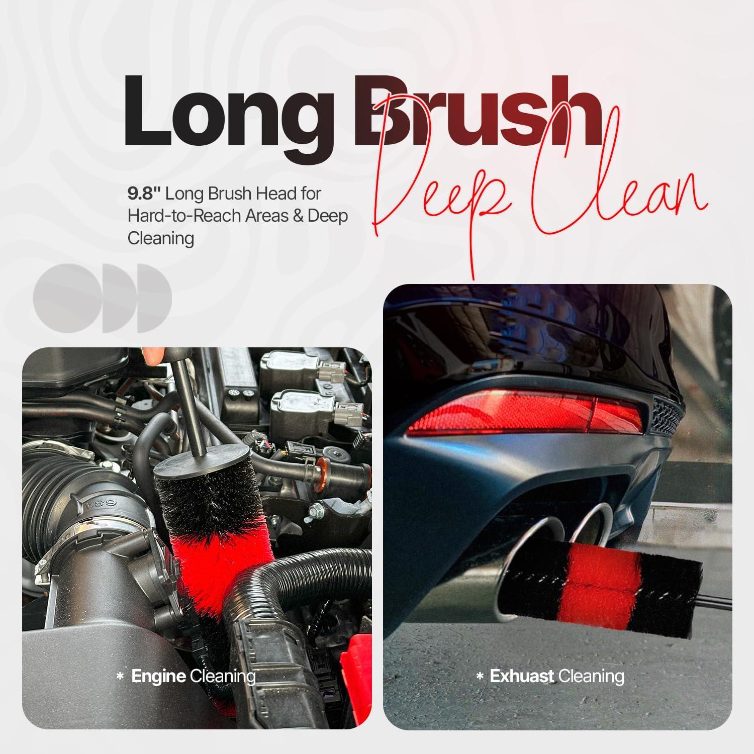 Cepillo de Rueda Crystal Clean 43 cm Cerdas Suaves