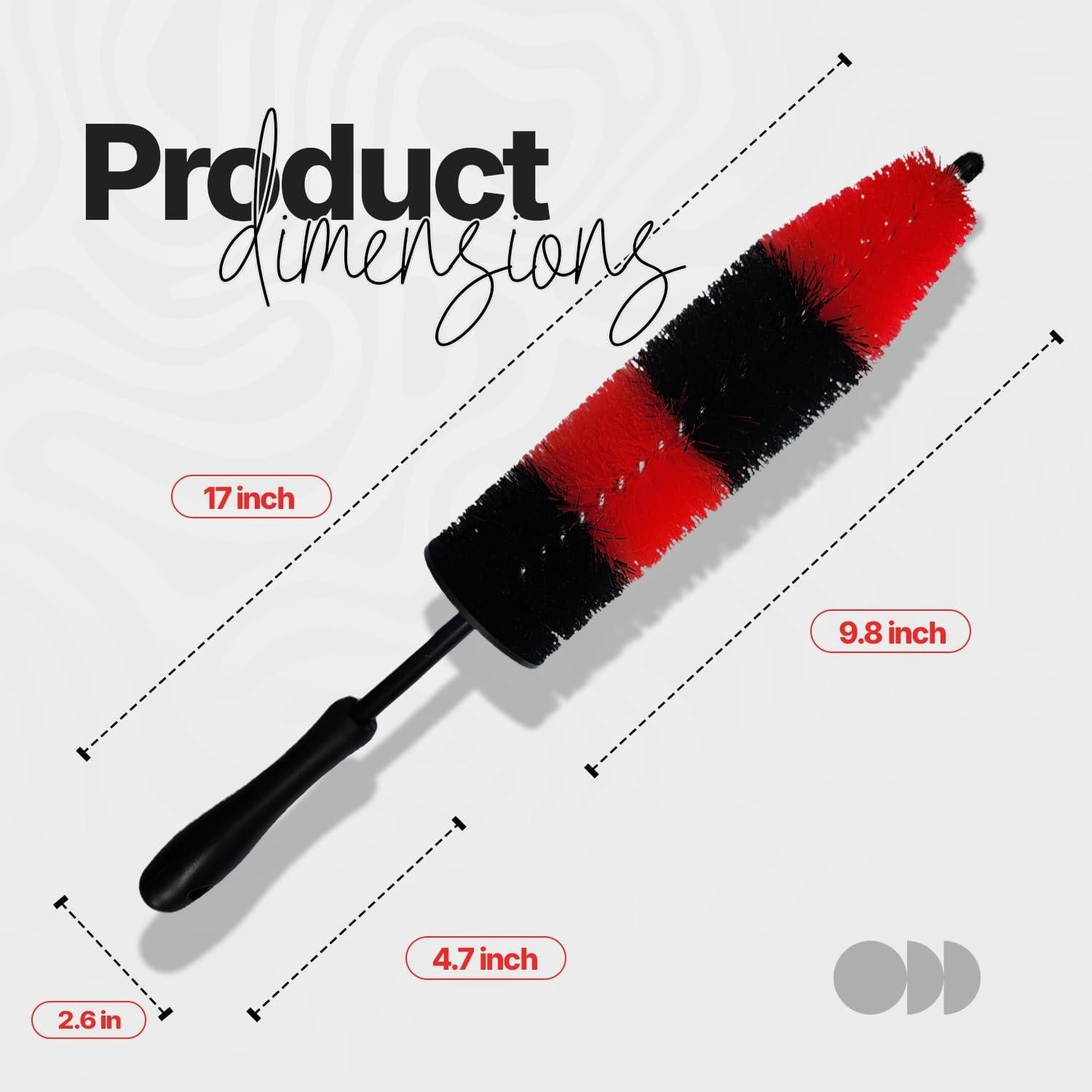 Cepillo de Rueda Crystal Clean 43 cm Cerdas Suaves