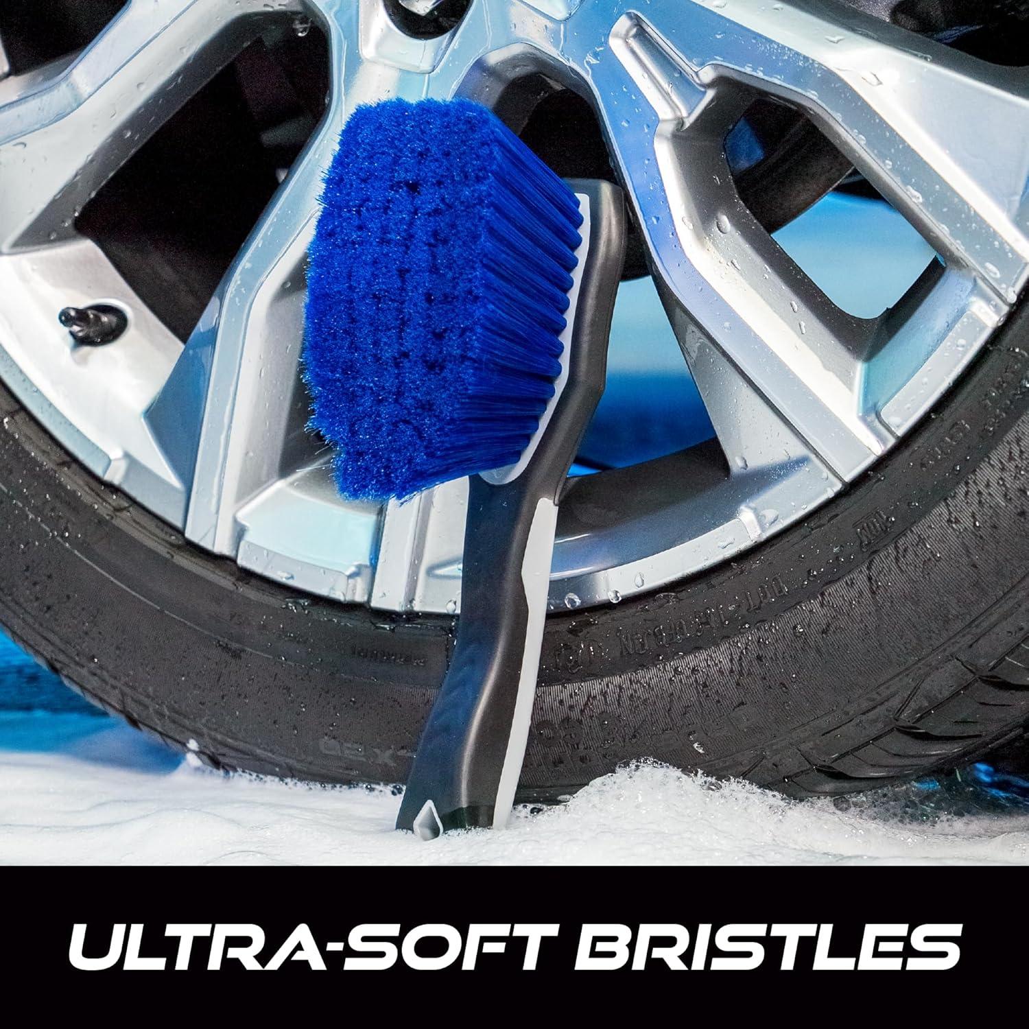 Cepillo de Rueda VIKING Ergonomico para Limpieza de Llantas