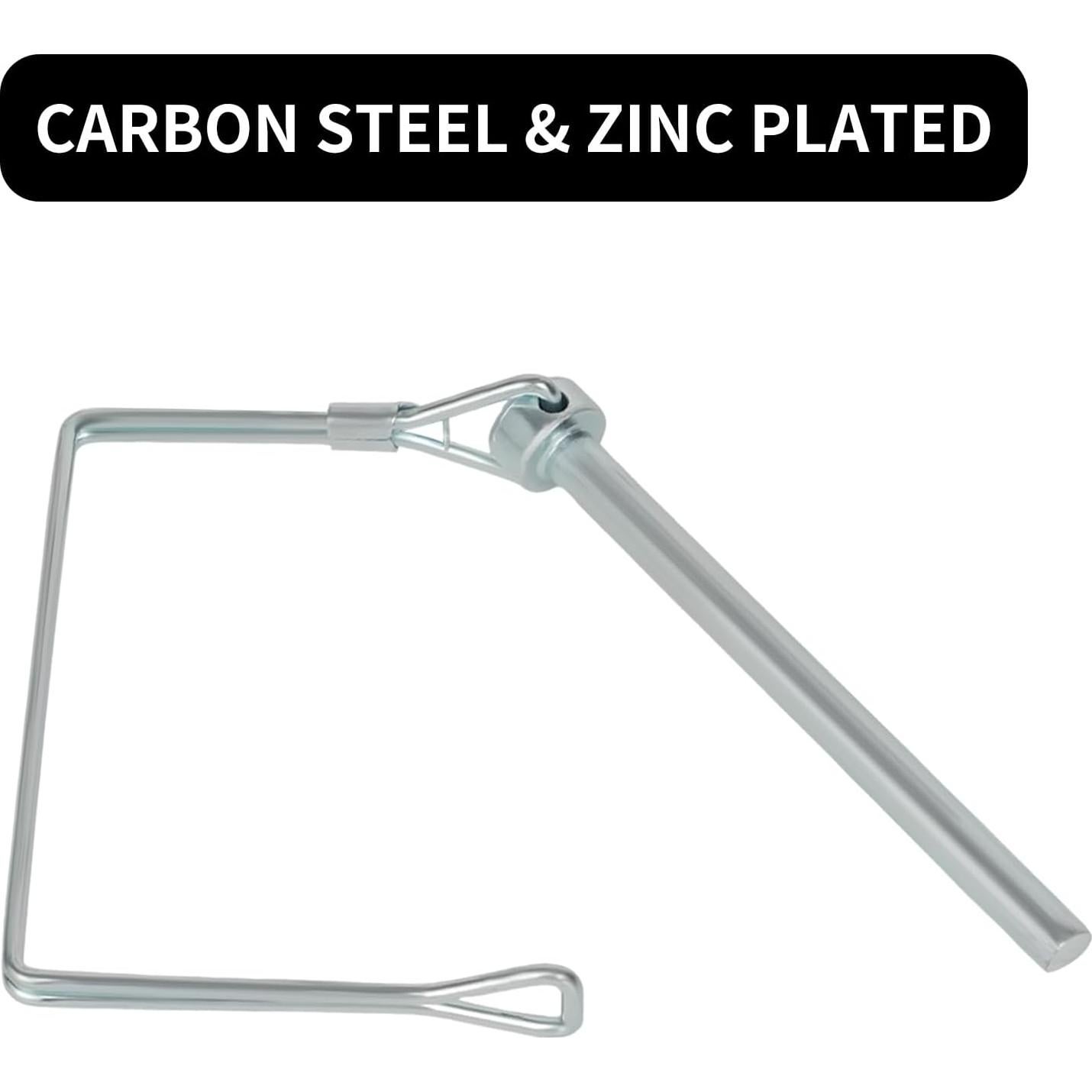 Pasadores de Remolque Cuadrados YOLMOOAT 2 Piezas 100mm