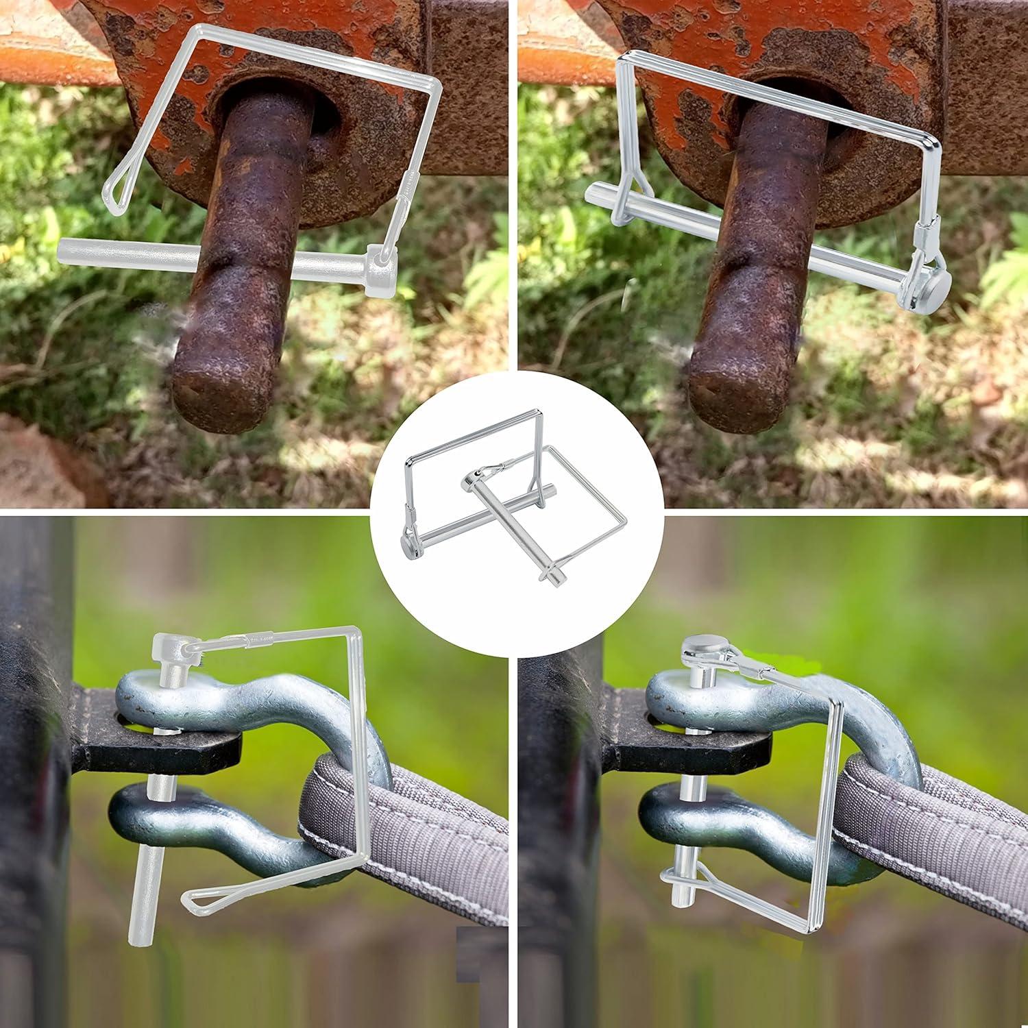 Paquete de 10 Pasadores de Remolque PINAILER 7 cm x 0.6 cm