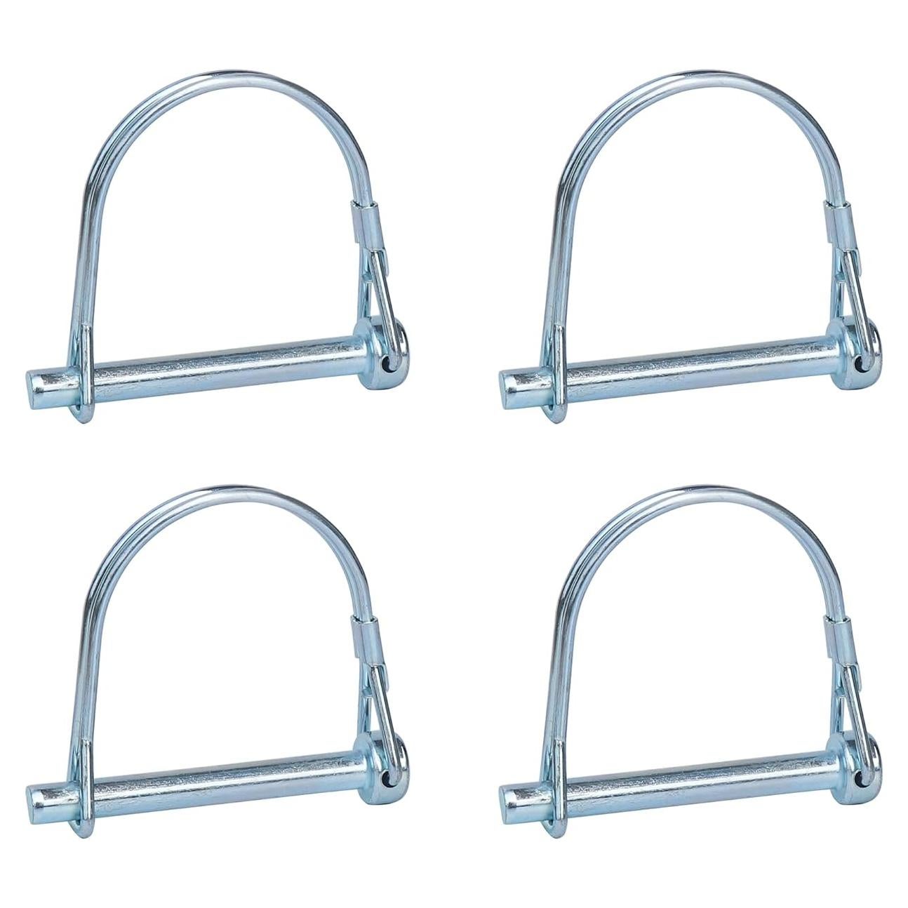 Pasador de Acoplador de Remolque 4PCS Tivnhuils 6.35mm