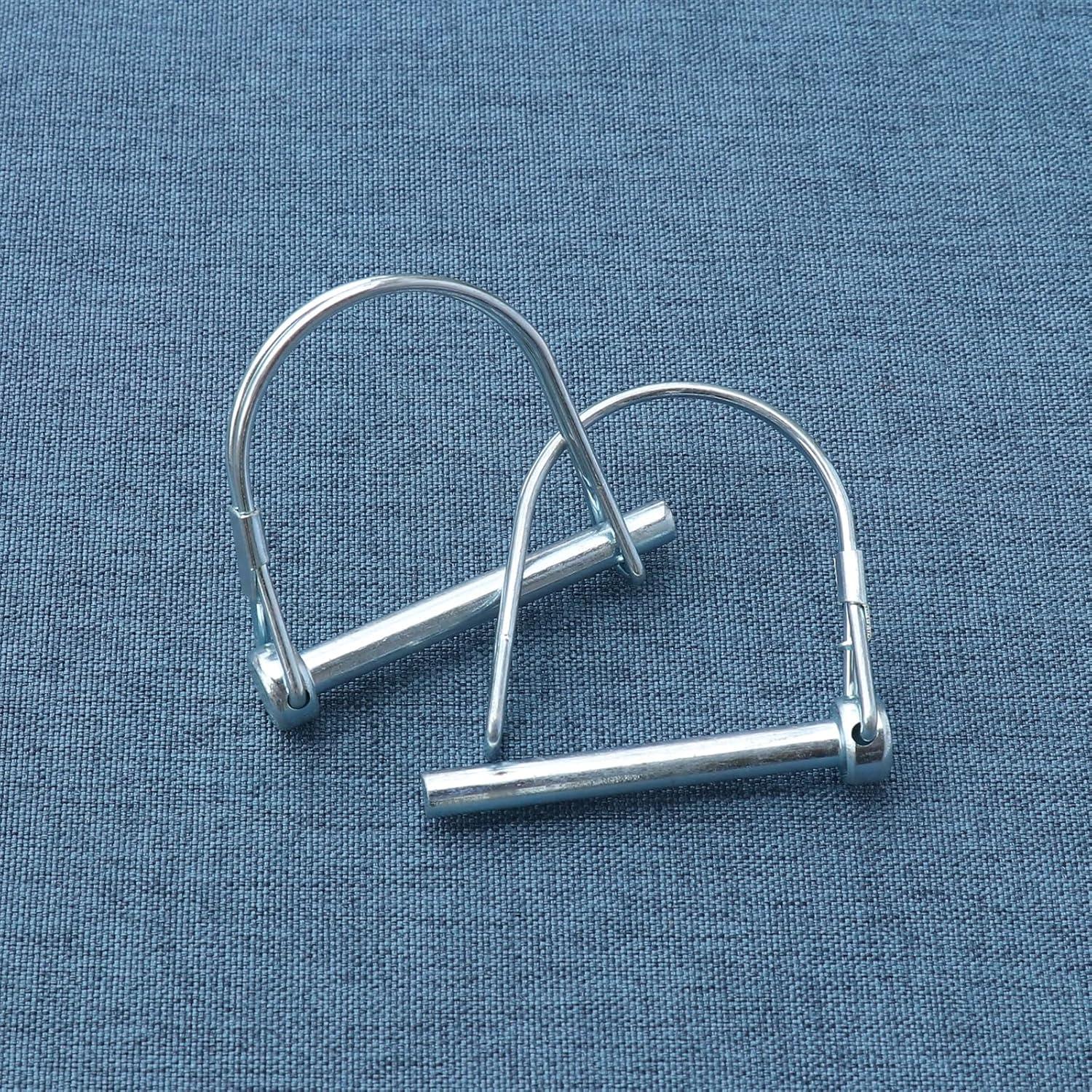 Pasador de Acoplador de Remolque 4PCS Tivnhuils 6.35mm