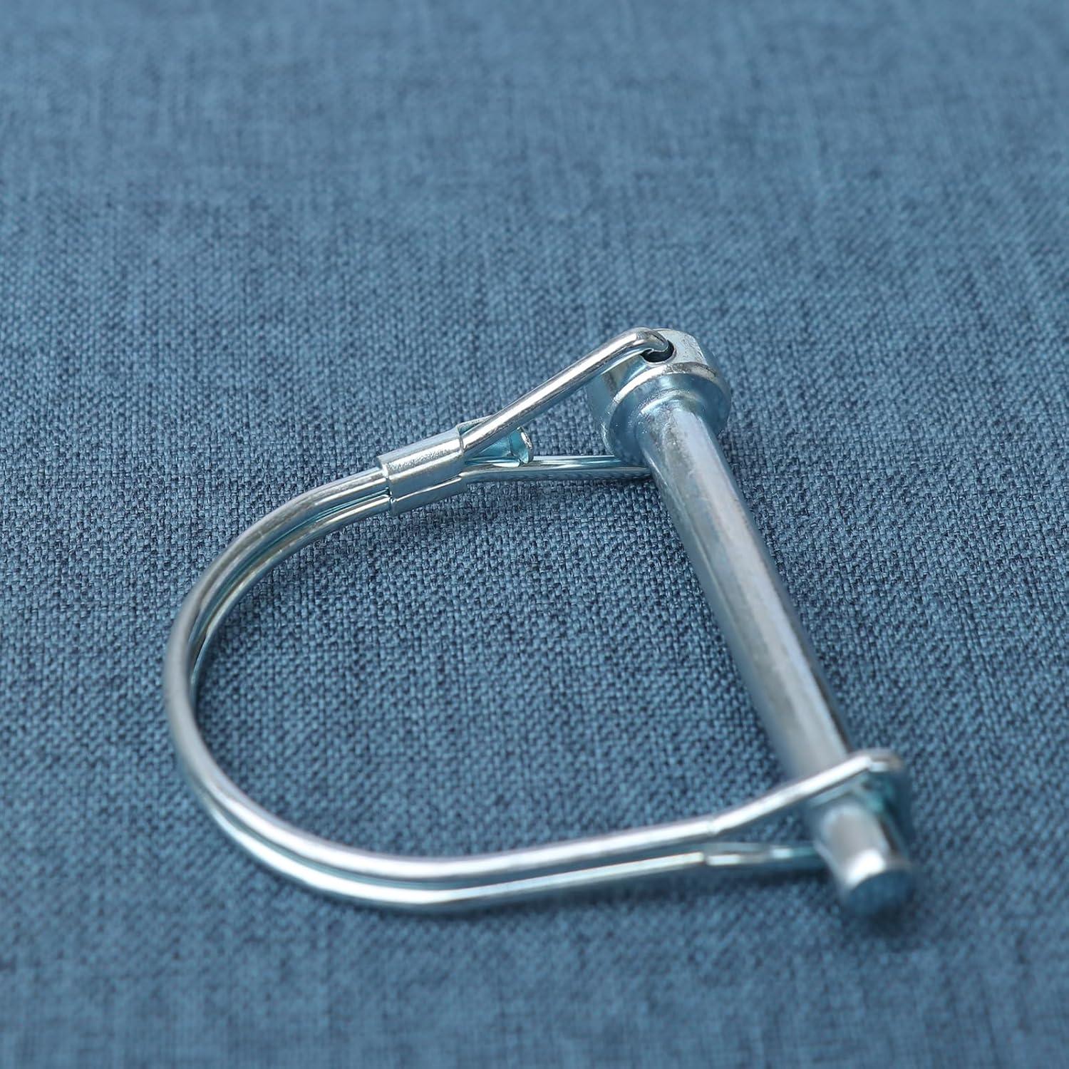 Pasador de Acoplador de Remolque 4PCS Tivnhuils 6.35mm