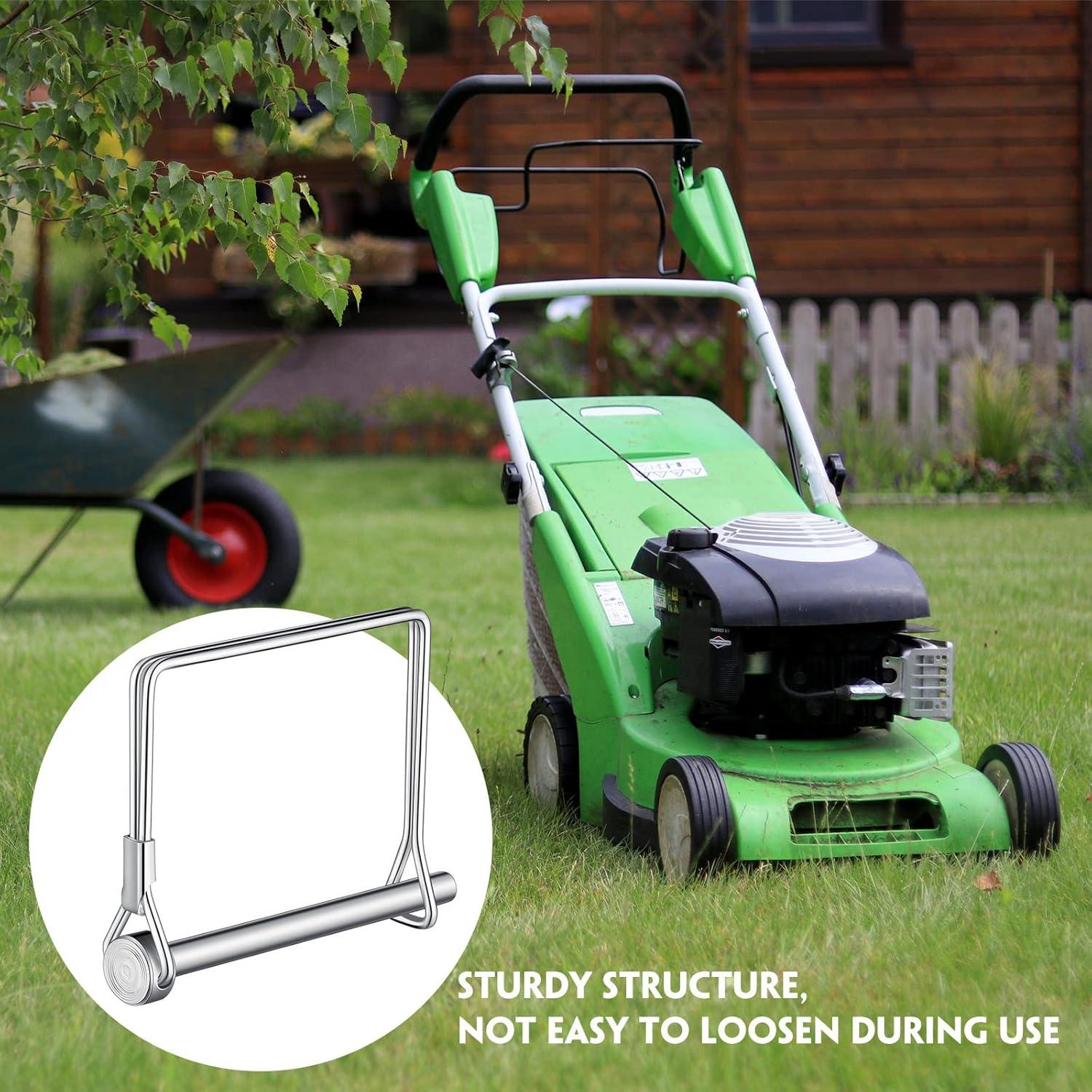 60 Piezas Pin de Remolque Cuadrado Pelopy 0.64 cm x 6.99 cm