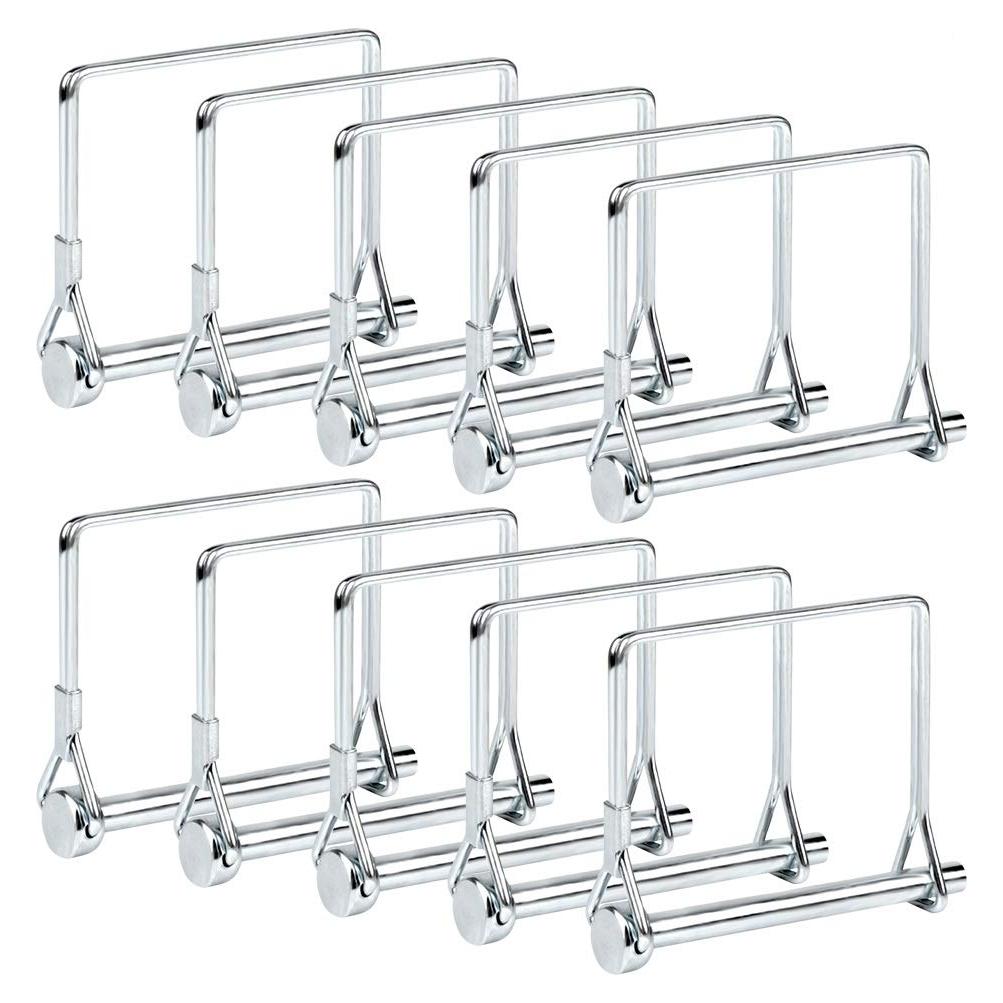 Pasador de bloqueo de eje cuadrado Comonc 6.3mm x 70mm 10 PCS