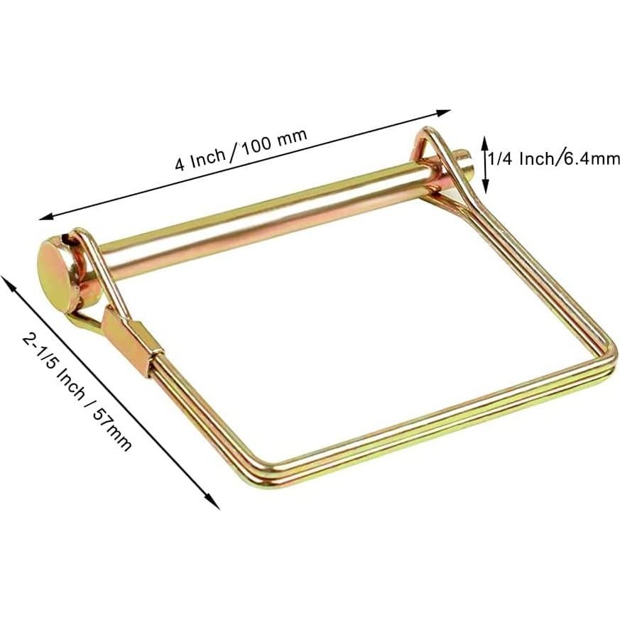 Juego de 10 Pasadores de Acoplador de Remolque Sunnyway 6 mm