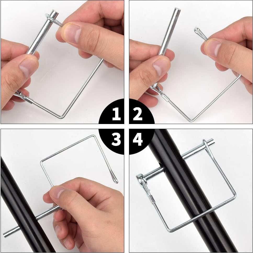 15 Pasadores de Enganche de Remolque Comonc 6.3mm x 100mm