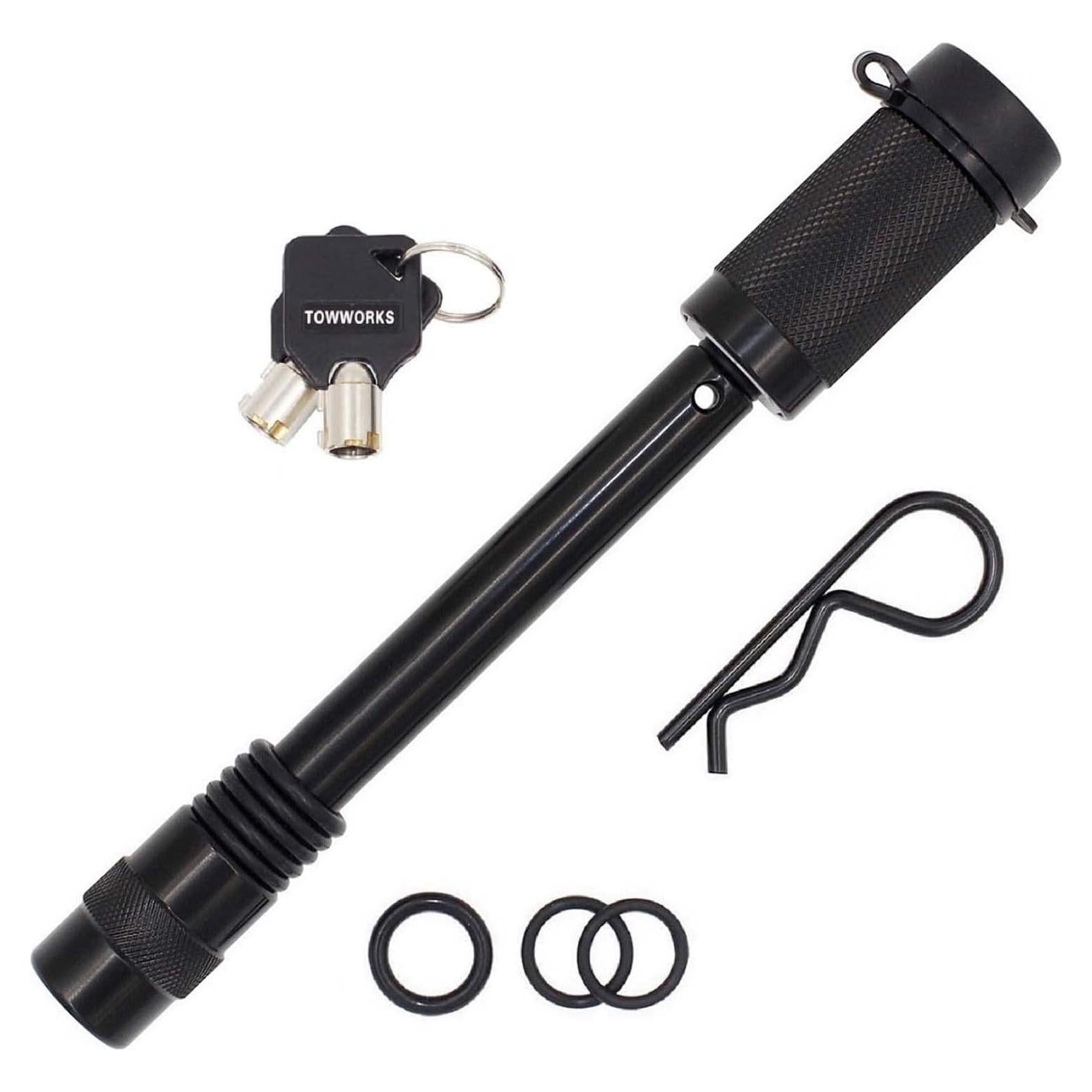 Cerradura de Enganche TowWorks 79830 5/8" x 11.43 cm con Llave Igual
