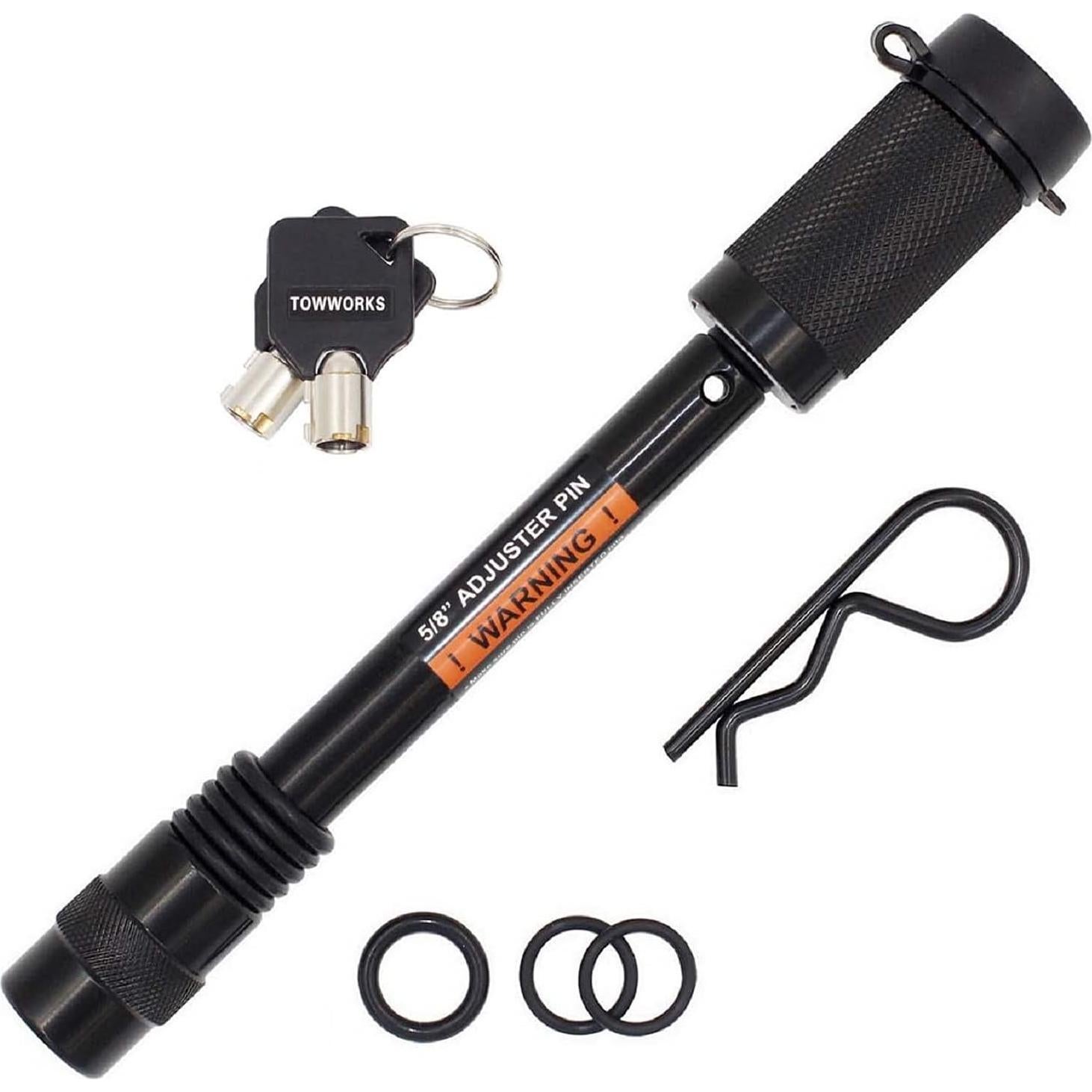 Cerradura de Enganche TowWorks 79830 5/8" x 11.43 cm con Llave Igual