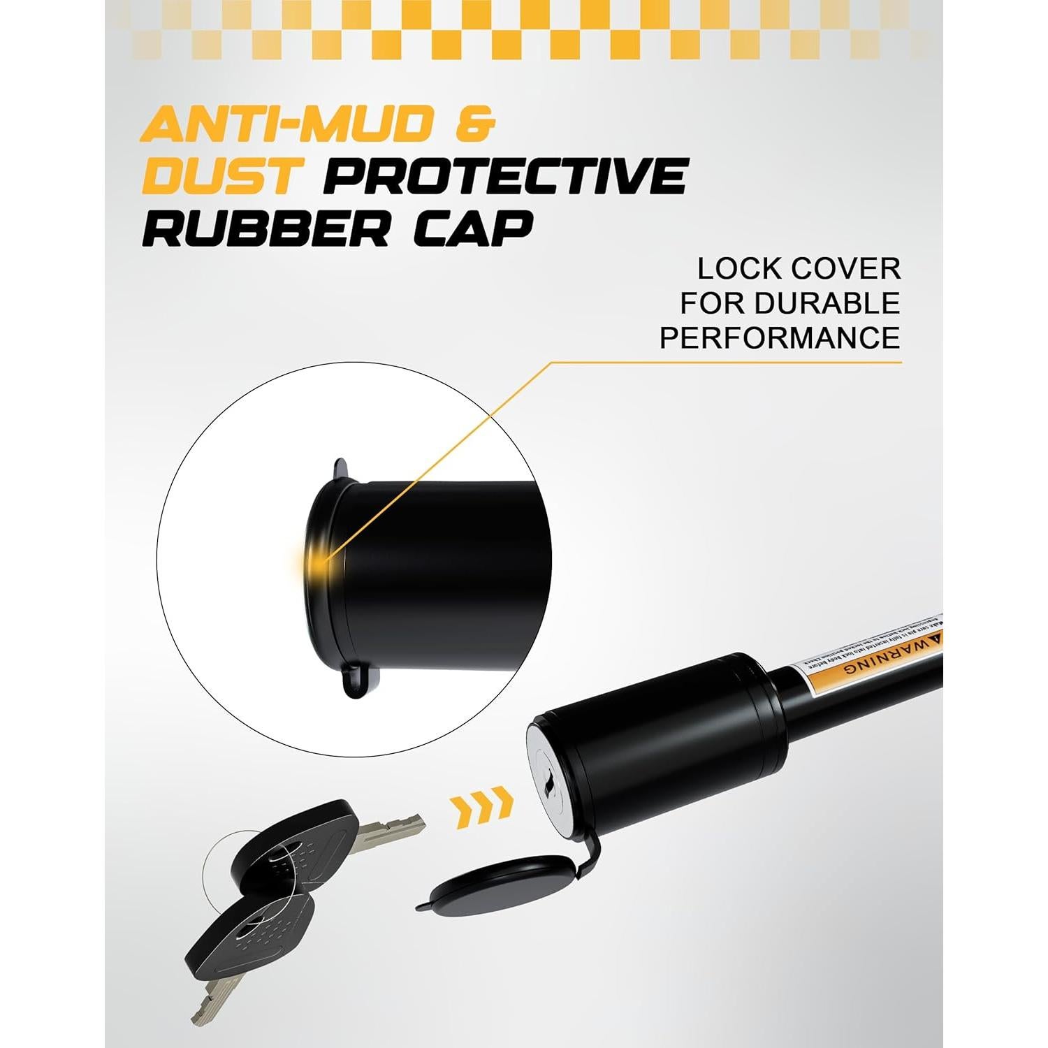 Cerradura de Pasador RETRUE para Enganche de Remolque 2"