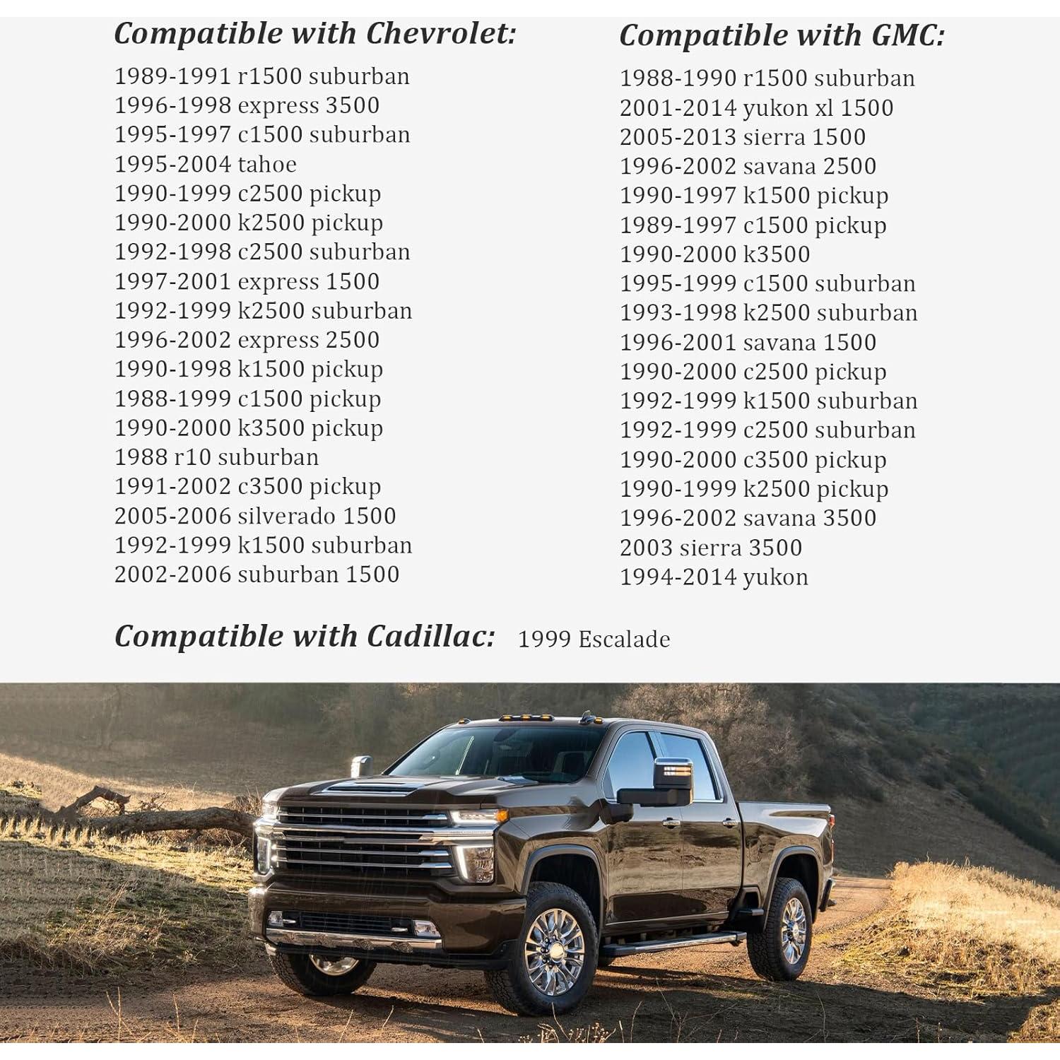 24 Tapas de Tuercas de Rueda Salior M27x2.0 para Chevrolet