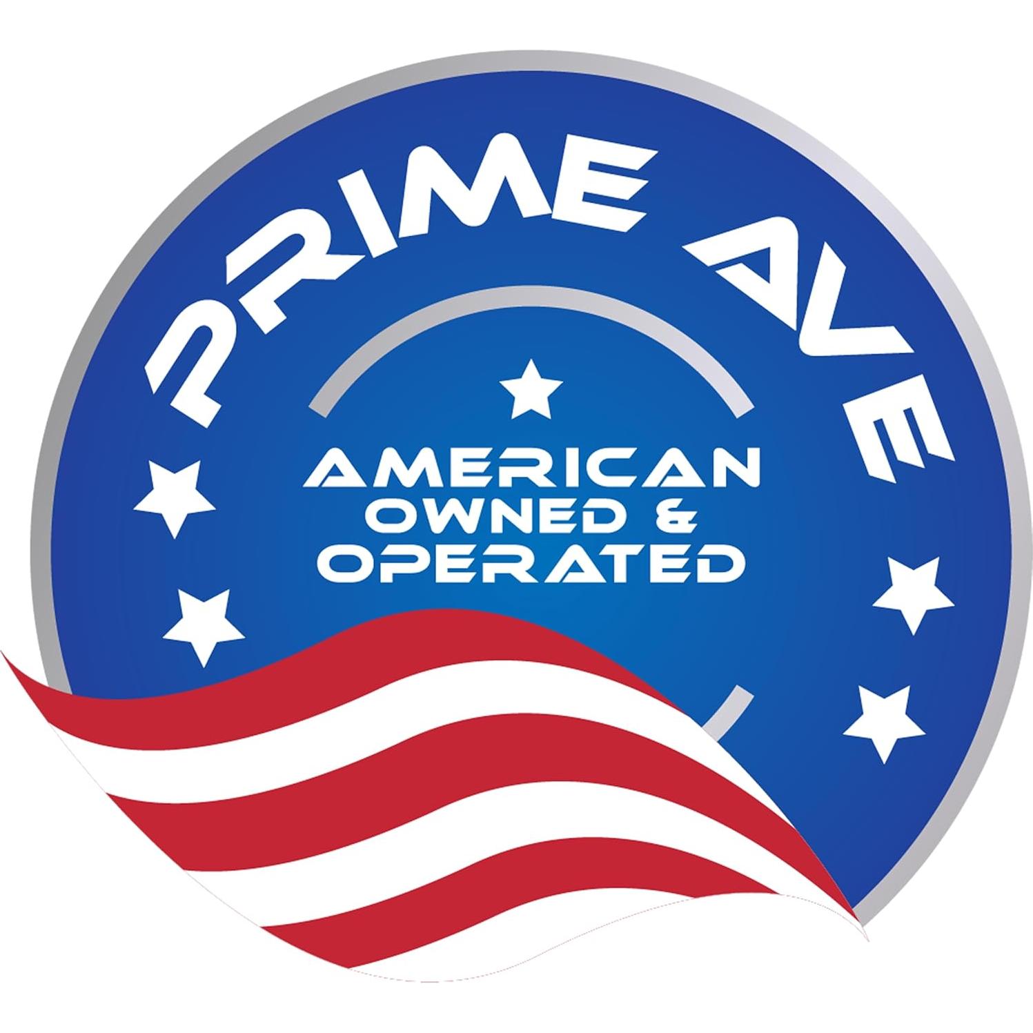 Cubiertas de Tapas de Tuercas de Rueda Negras Prime Ave - 6 Piezas