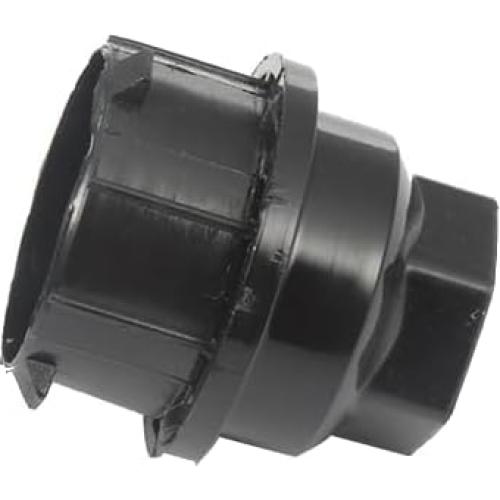 Cubiertas de Tuercas de Rueda ISINFLASH 24mm Antirrobo 20PCS Negro