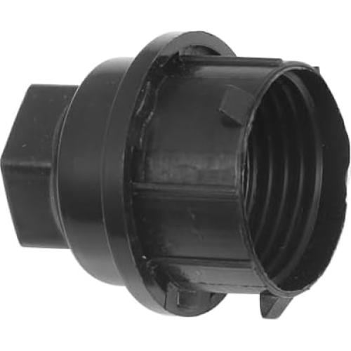 Cubiertas de Tuercas de Rueda ISINFLASH 24mm Antirrobo 20PCS Negro