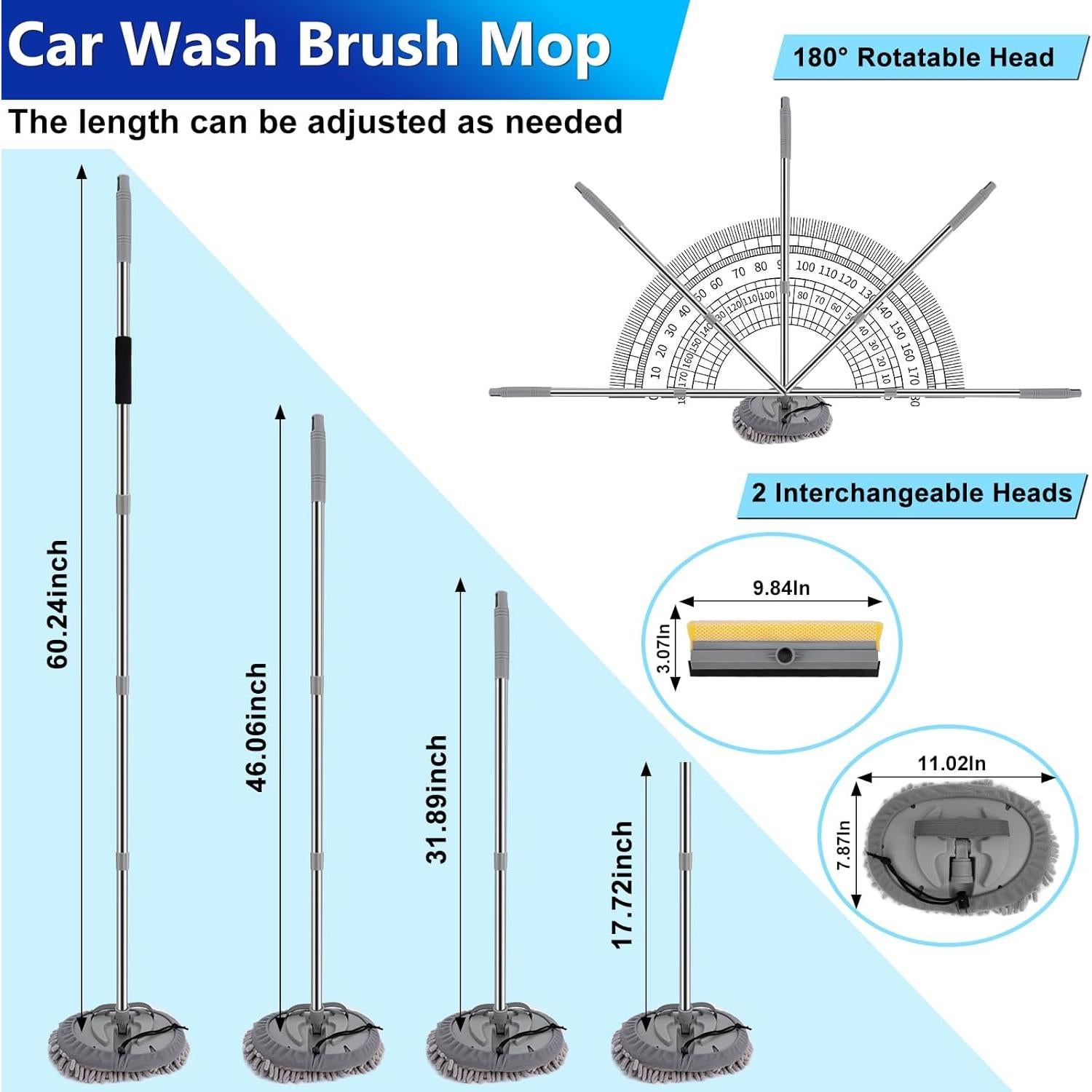 Kit de Lavado de Coches Thinkwork W6250 25 Piezas Accesorios