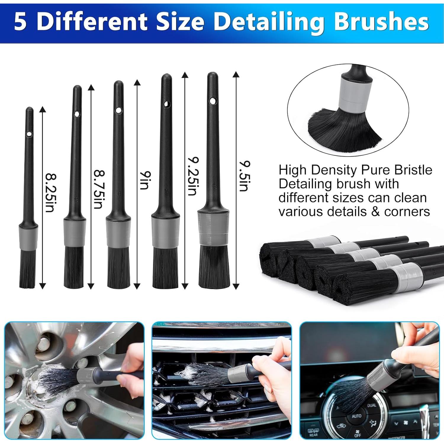 Kit de Lavado de Coches Thinkwork W6250 25 Piezas Accesorios