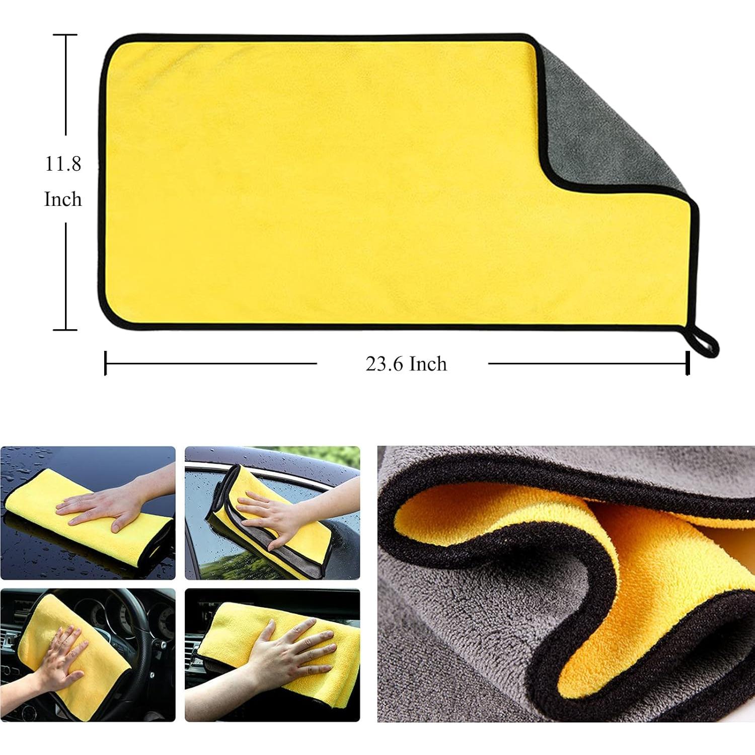 Kit de Limpieza de Autos LumiMokki 8 Piezas con Mango Inoxidable