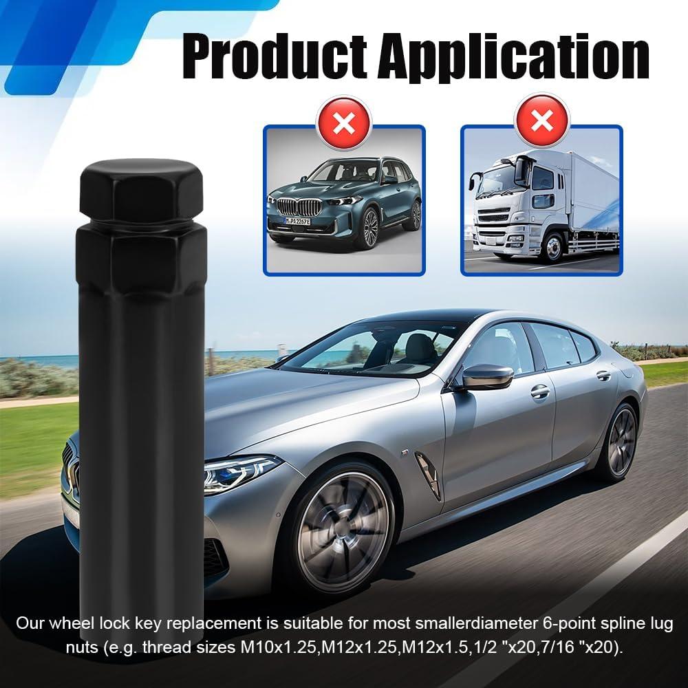 Socket de Tuerca de 6 Puntas PACLVIO 19mm y 21mm Acero Cromado