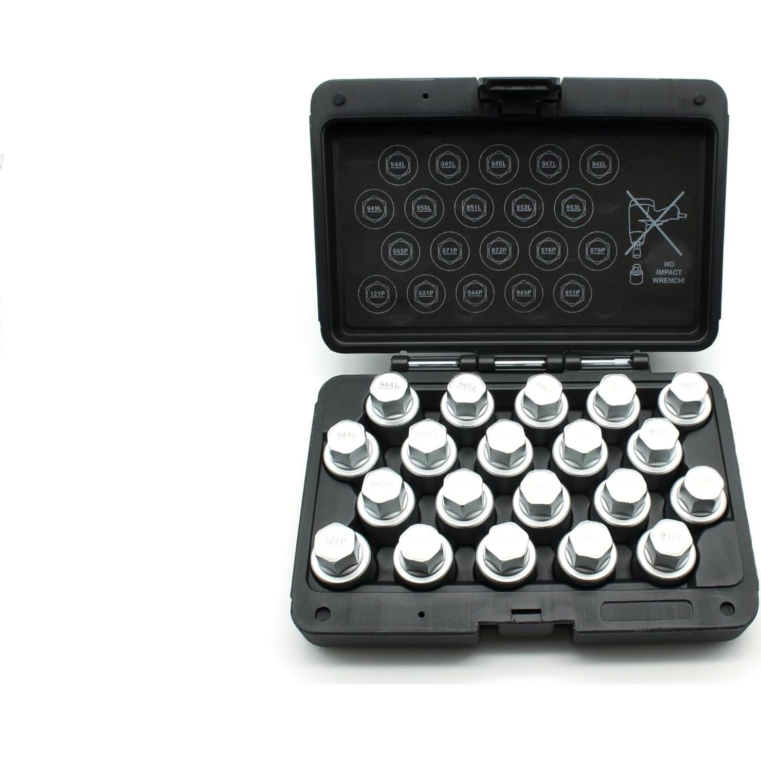 Llave de Extracción de Tuercas Antirrobo TMAX 20pc para Volvo