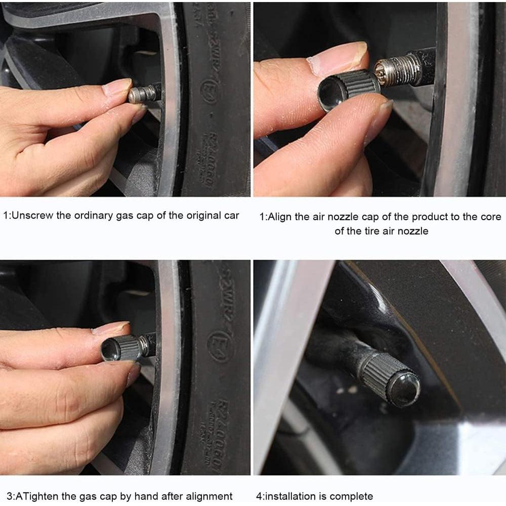 Tapones de Válvula de Neumático Genérico 12 Piezas 10mm