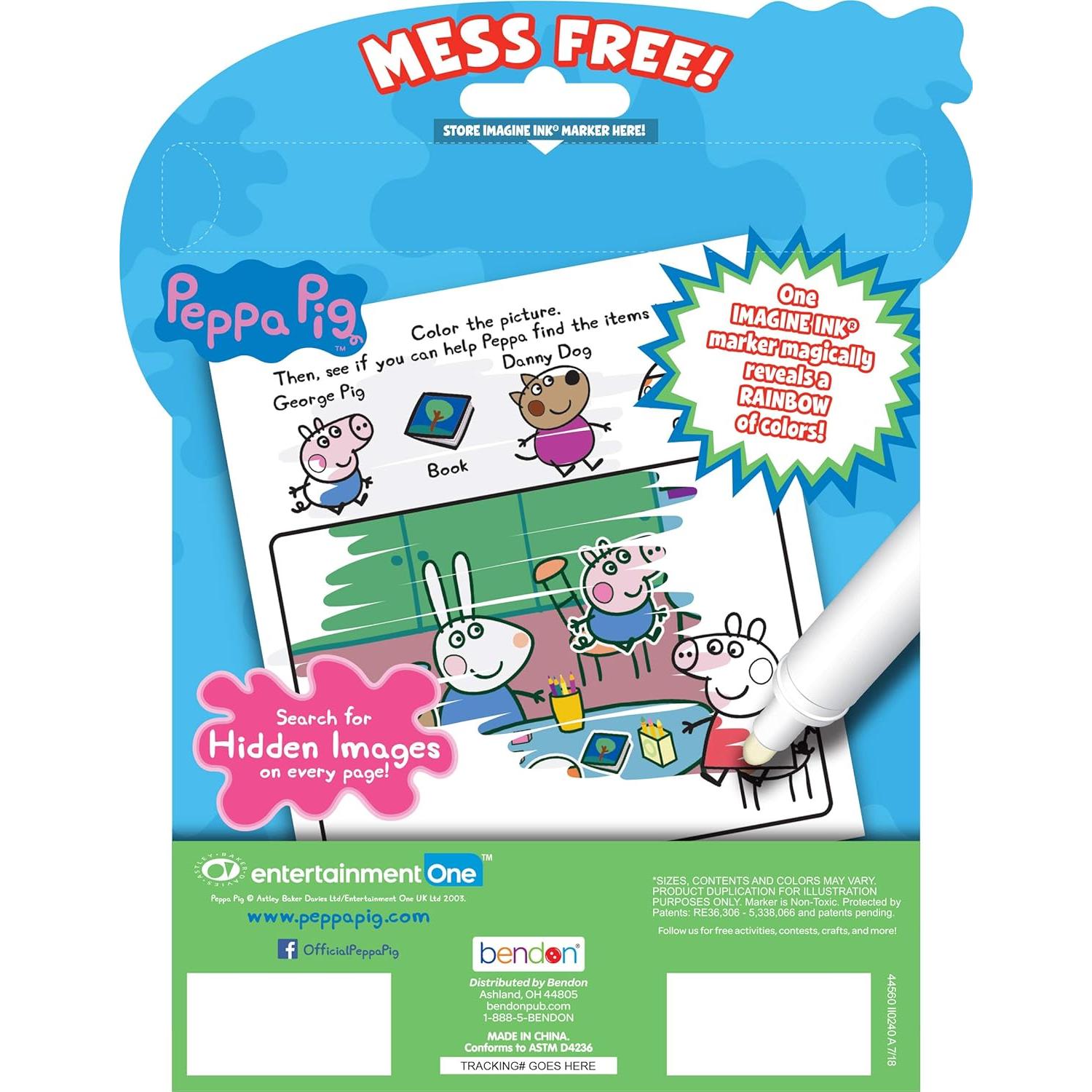 Libro de Actividades Peppa Pig Bendon 20 Páginas Viaje