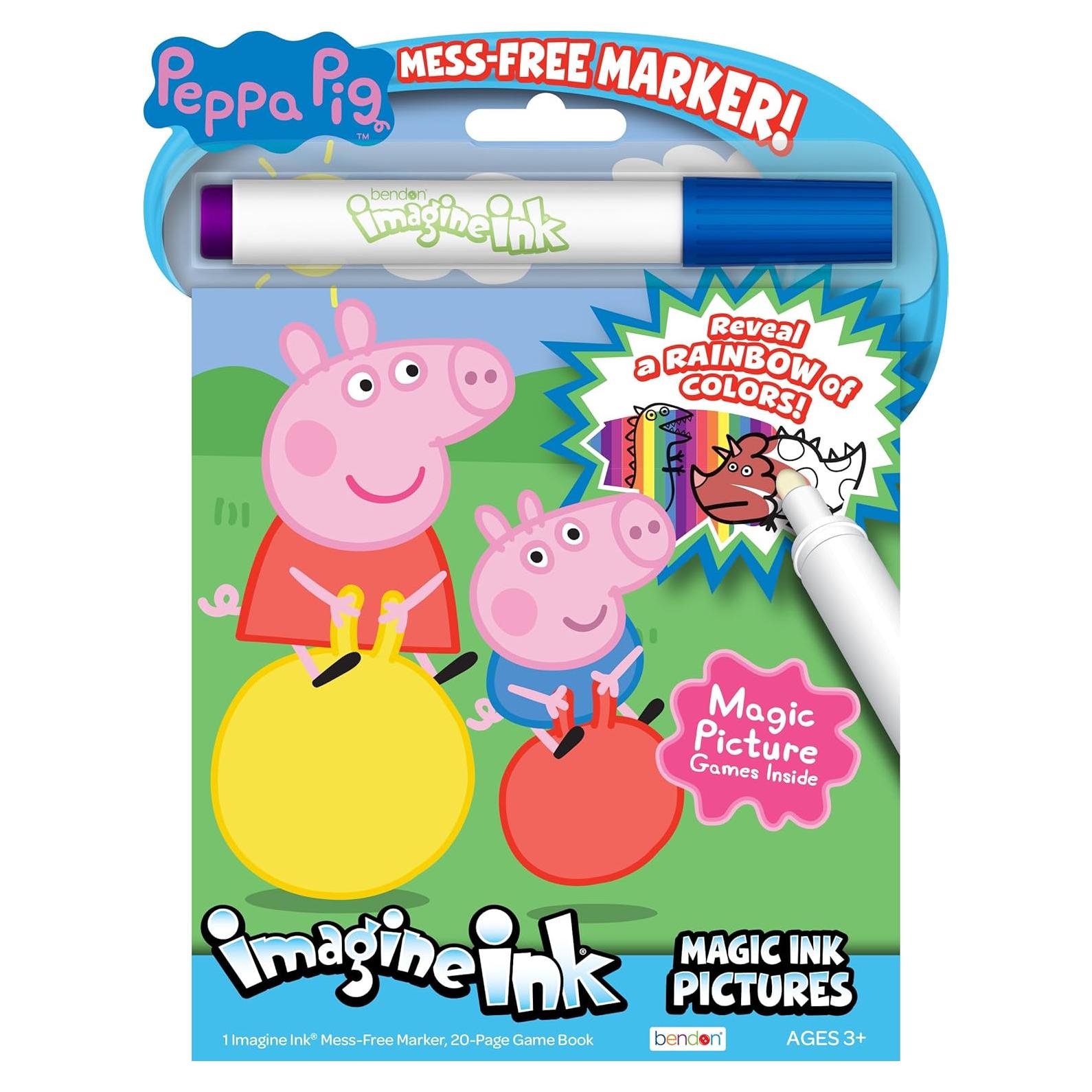 Libro de Actividades Peppa Pig Bendon con Marcador Sin Desorden