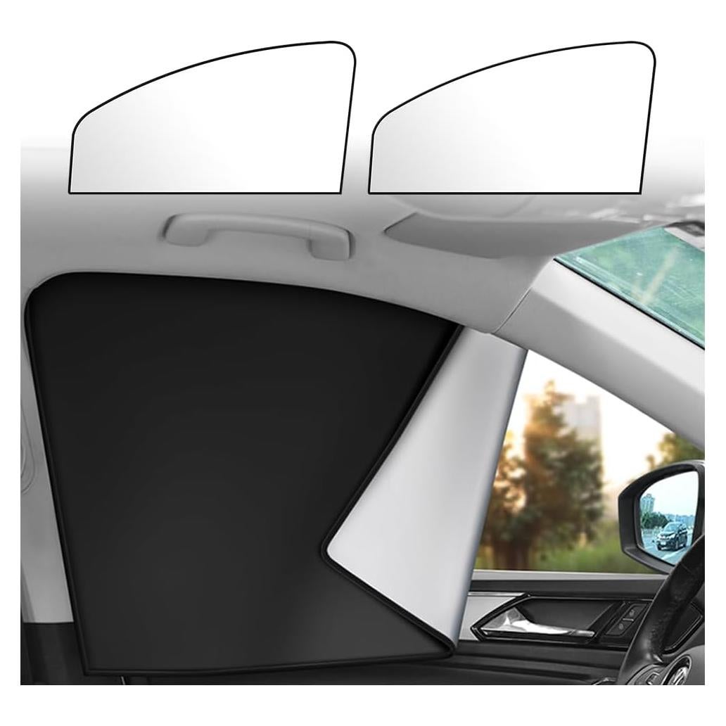 Cortina Magnética para Ventana de Auto CXCCOI - Oscurecimiento Total