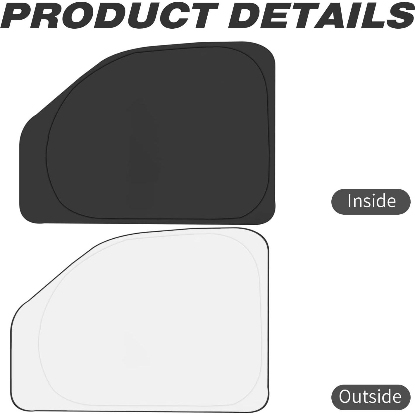 Protector Solar de Ventana Lateral ULROLIT para Chevy Express 1996-2025