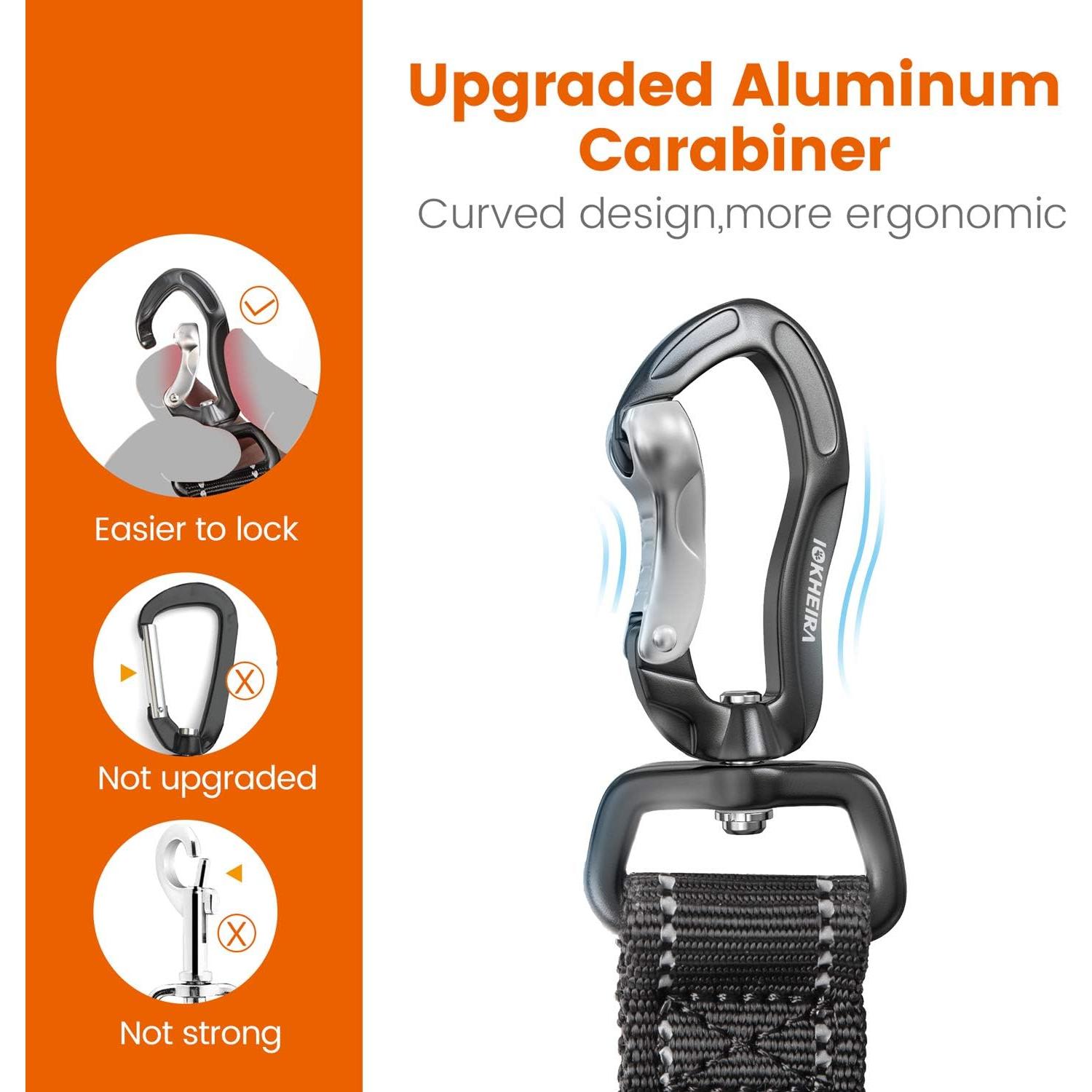 Cinturón de Seguridad para Perros IOKHEIRA Ajustable Reflectante