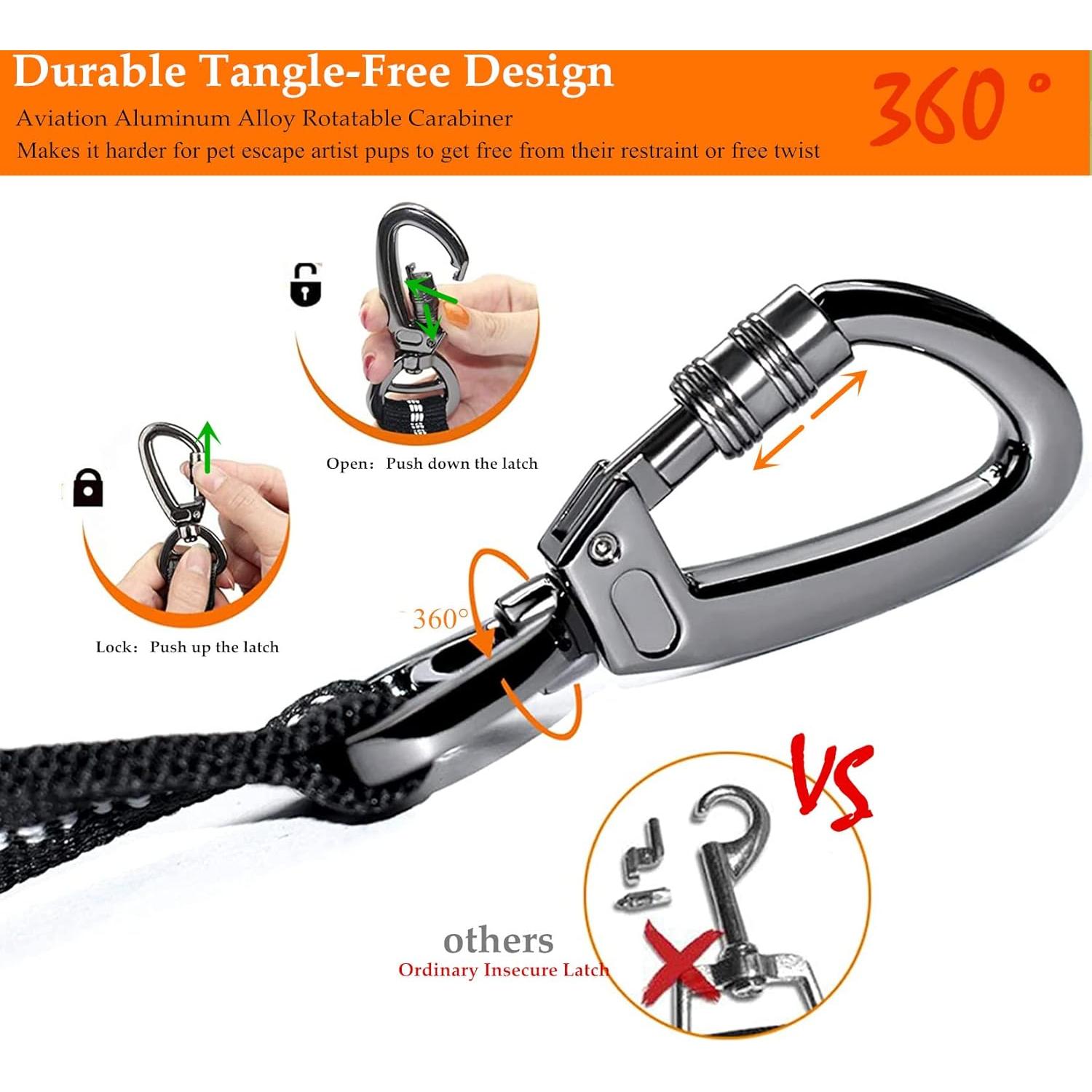 Cinturón de Seguridad para Perros Jorohiker Ajustable 3 en 1