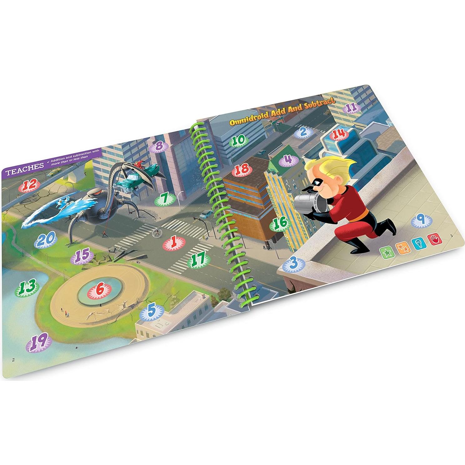 LeapFrog LeapStart 3D Disney Pixar Pals Math Book