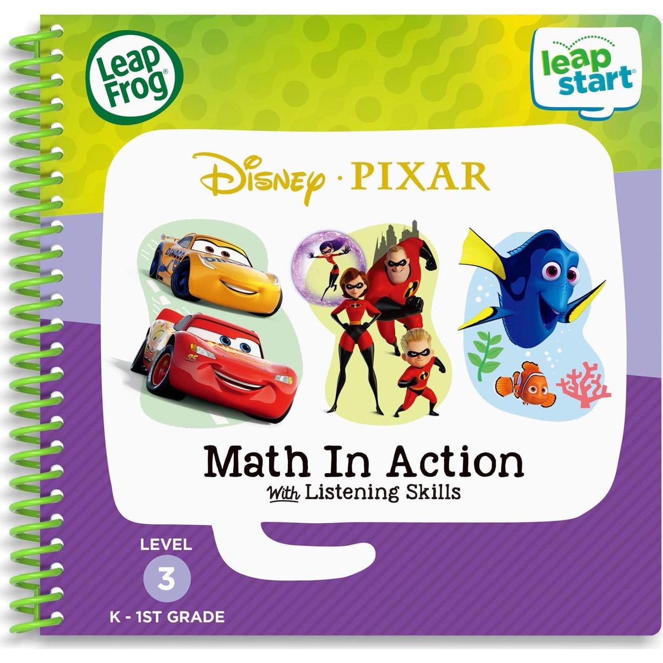 LeapFrog LeapStart 3D Disney Pixar Pals Math Book