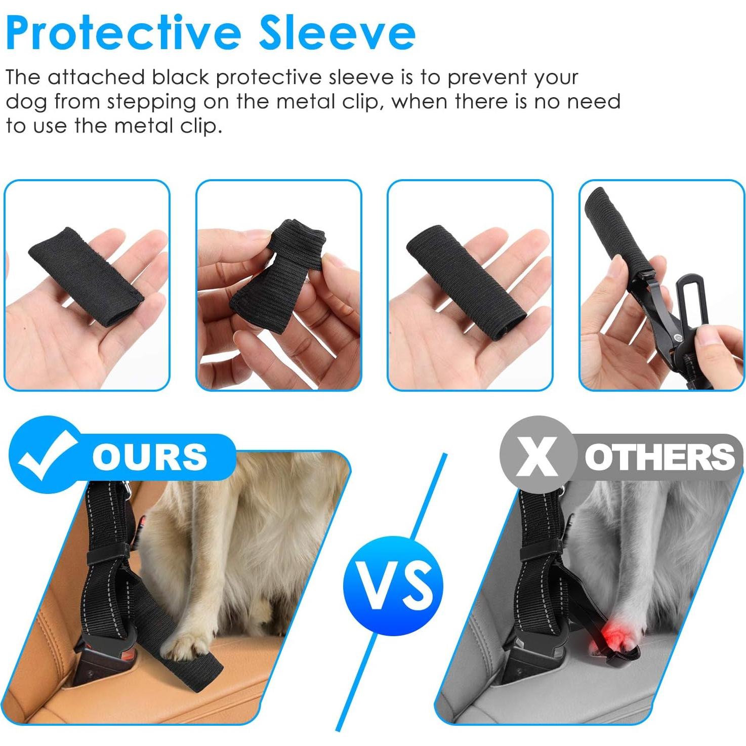 Arnés de Seguridad para Perros URPOWER Ajustable Reflectante