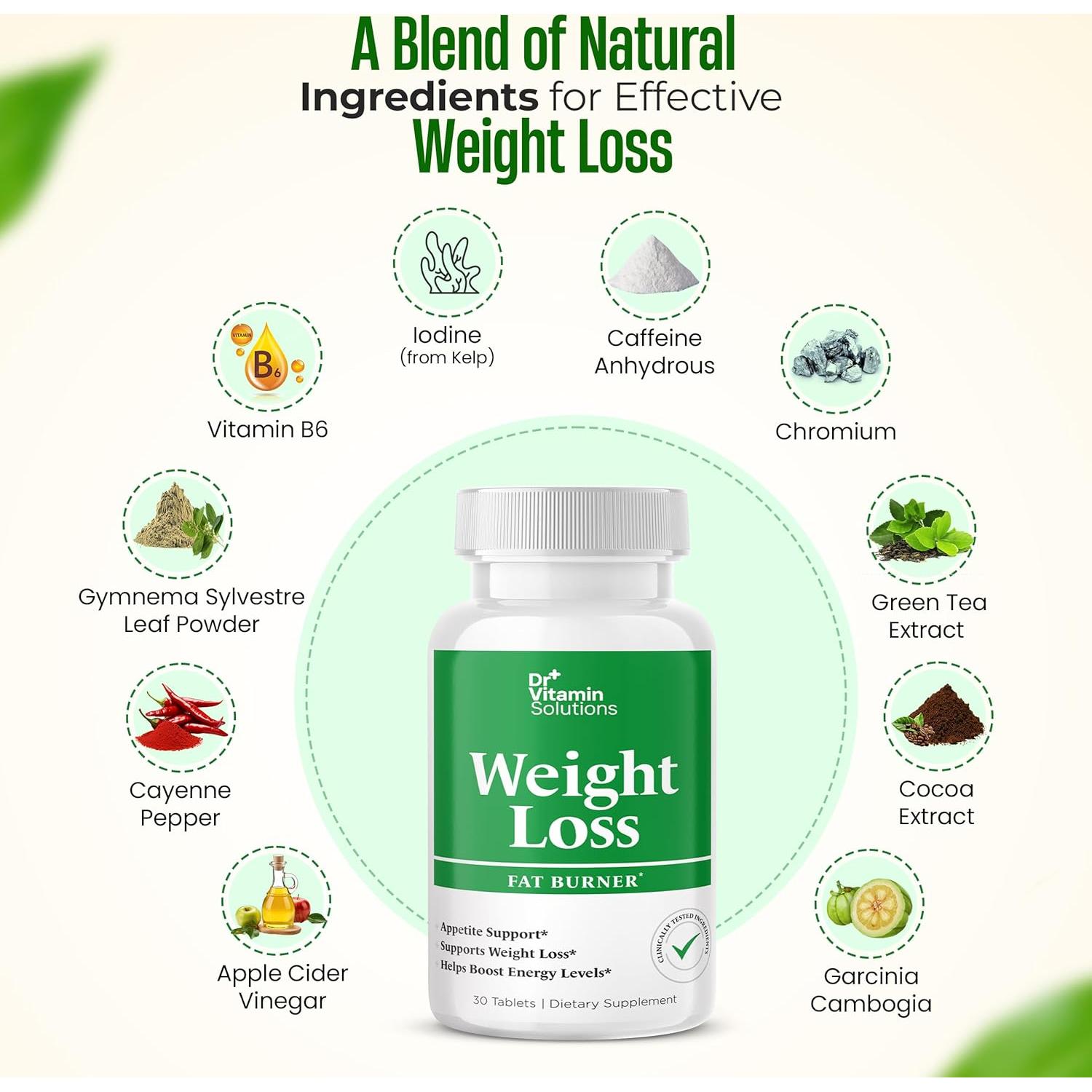 Suplemento para Pérdida de Peso Dr Vitamin 30 Tabletas