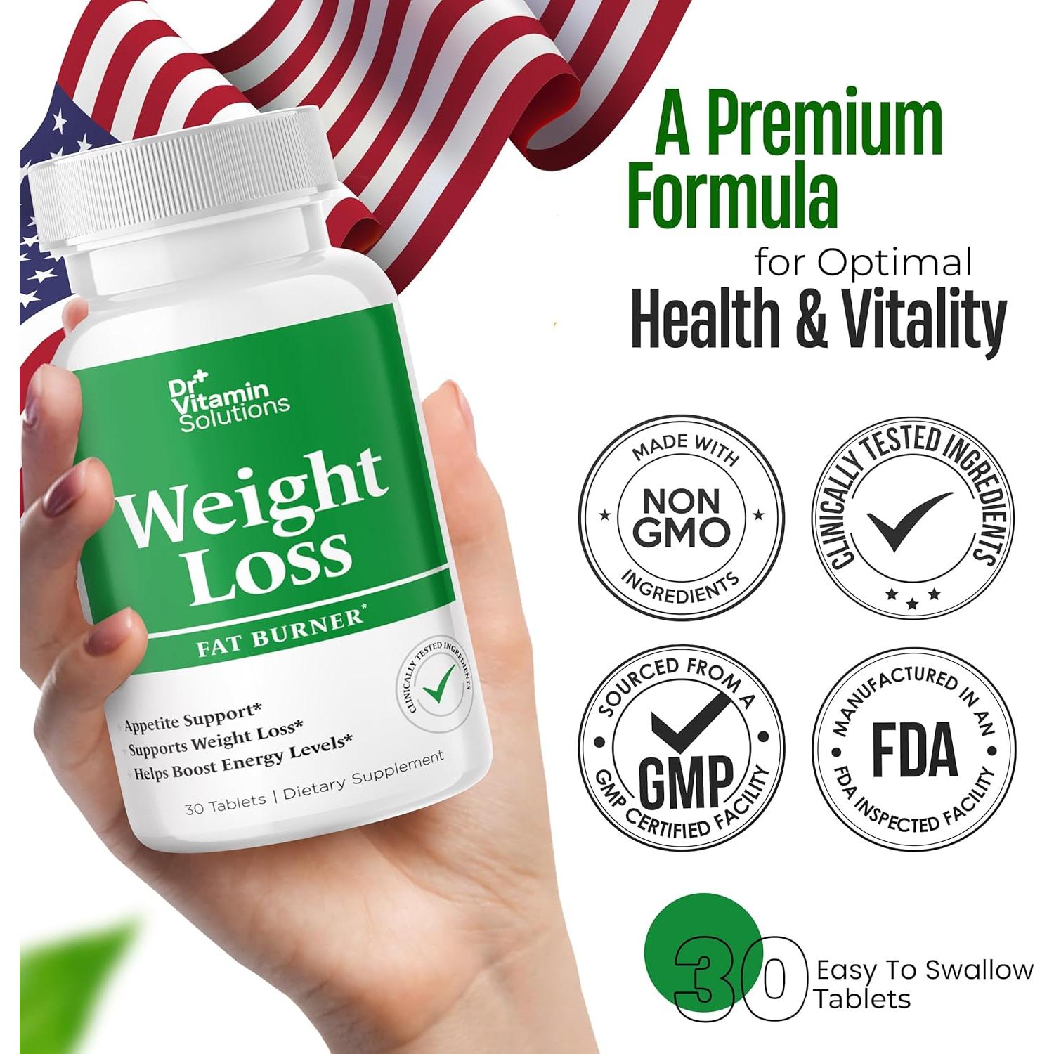 Suplemento para Pérdida de Peso Dr Vitamin 30 Tabletas