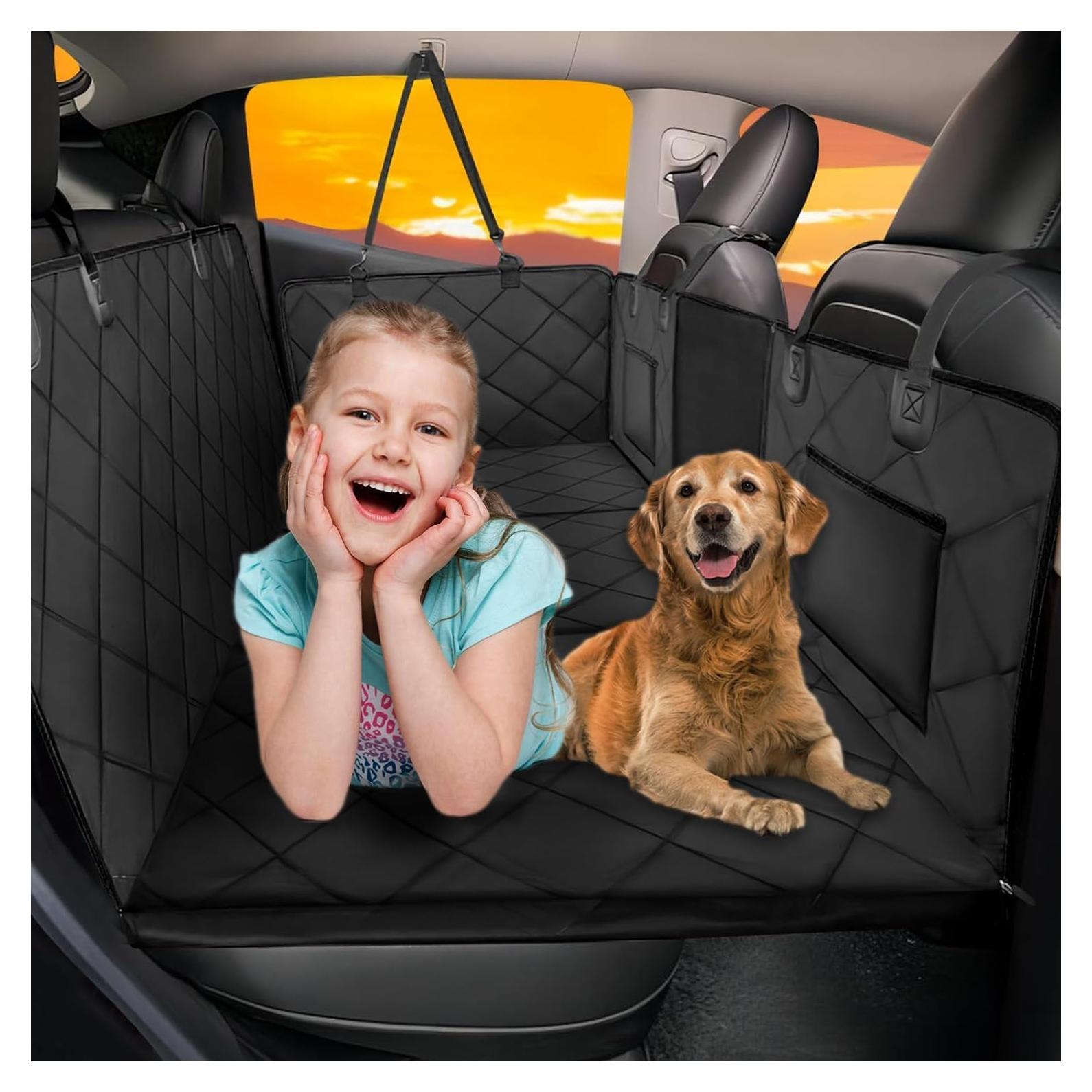 Extensor de Asiento Trasero para Perros ROUWINNE 157.8x132.1cm