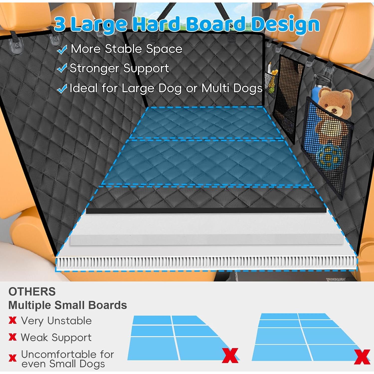 Funda de Asiento para Perros URPOWER - Extensor Impermeable 190 kg