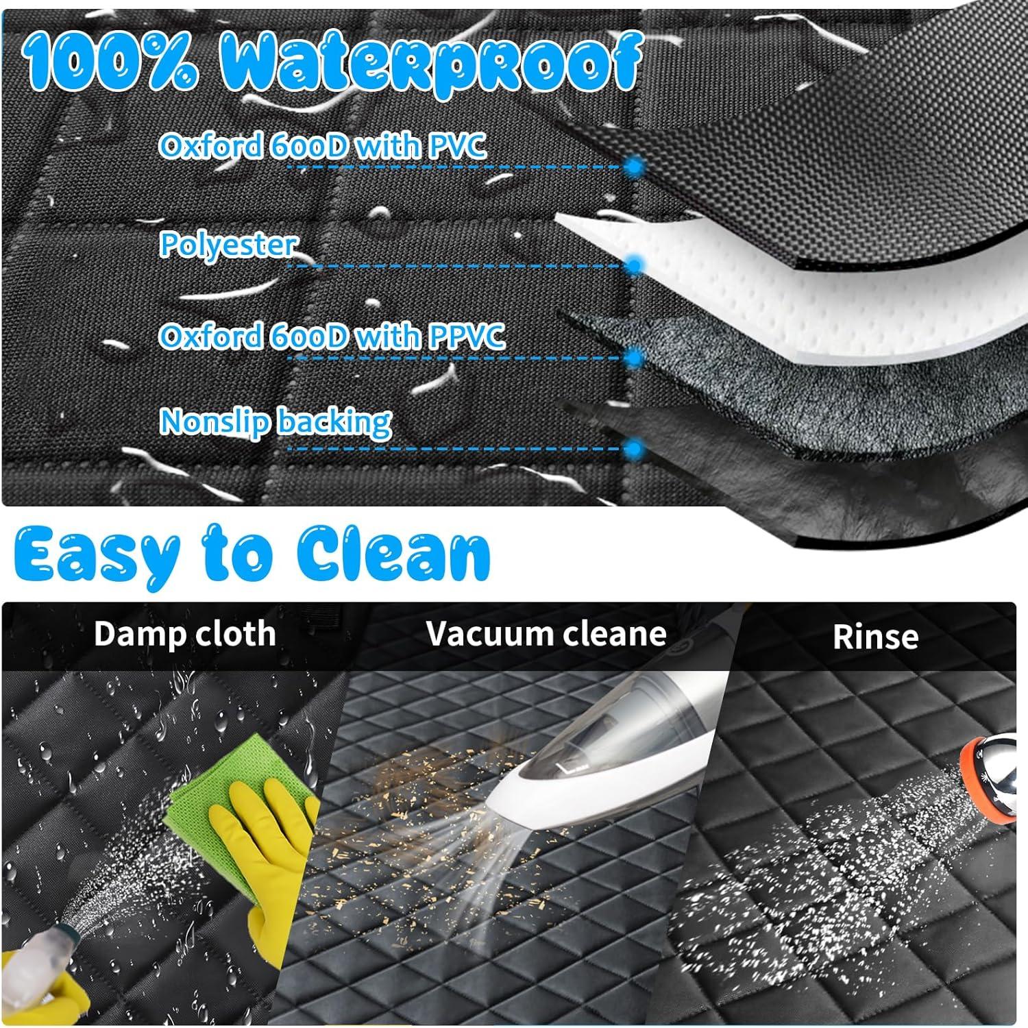 Funda de Asiento para Perros URPOWER 6 en 1 Impermeable