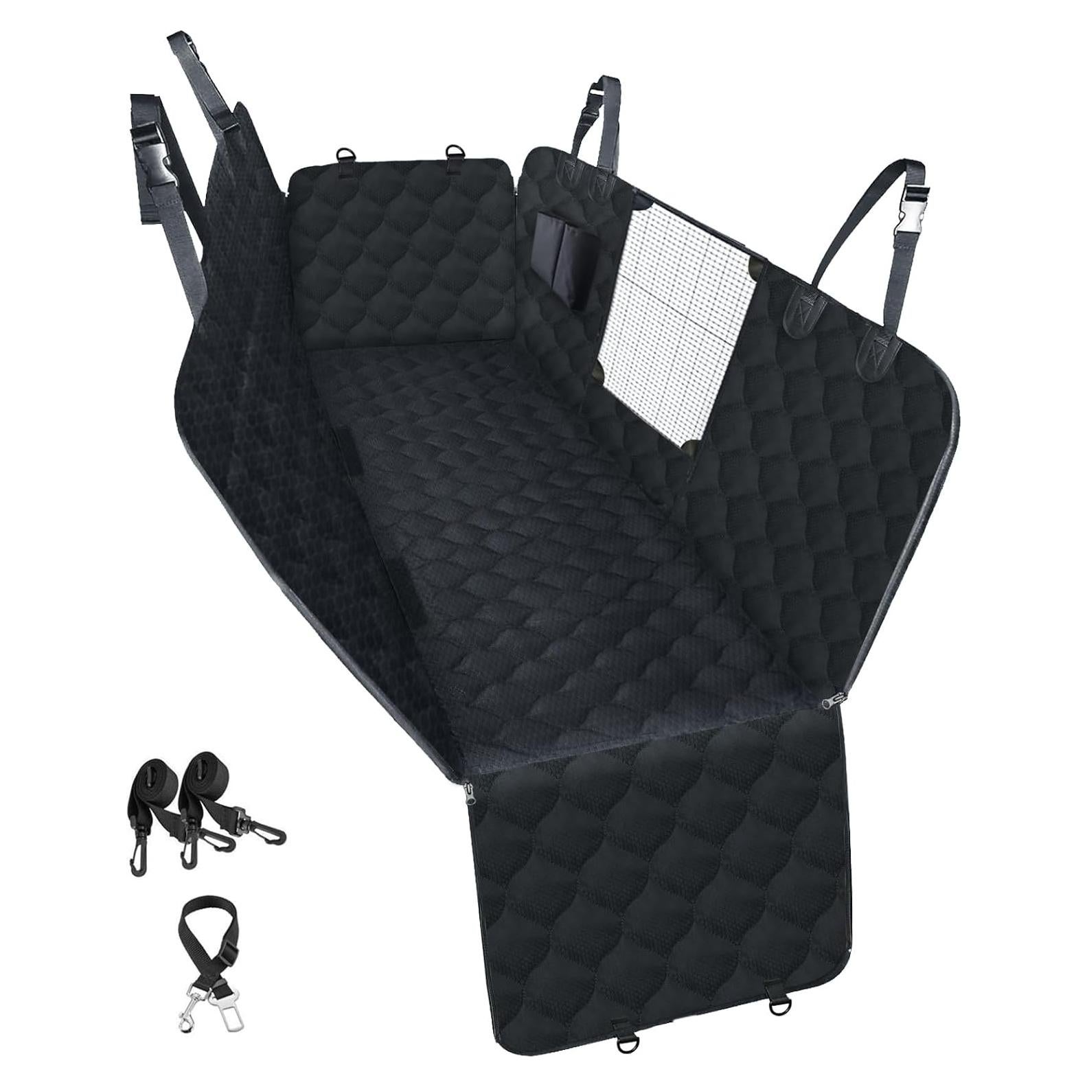 Funda de Asiento para Perros PETICON Negra 100% Impermeable