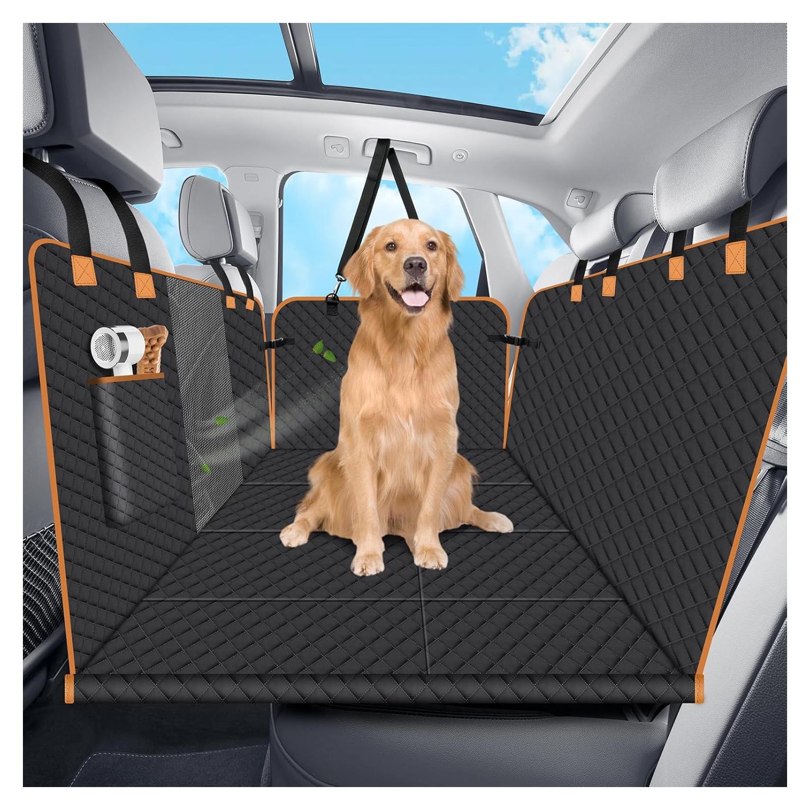 Funda de Asiento para Perros Lekespring SUV Color Negro