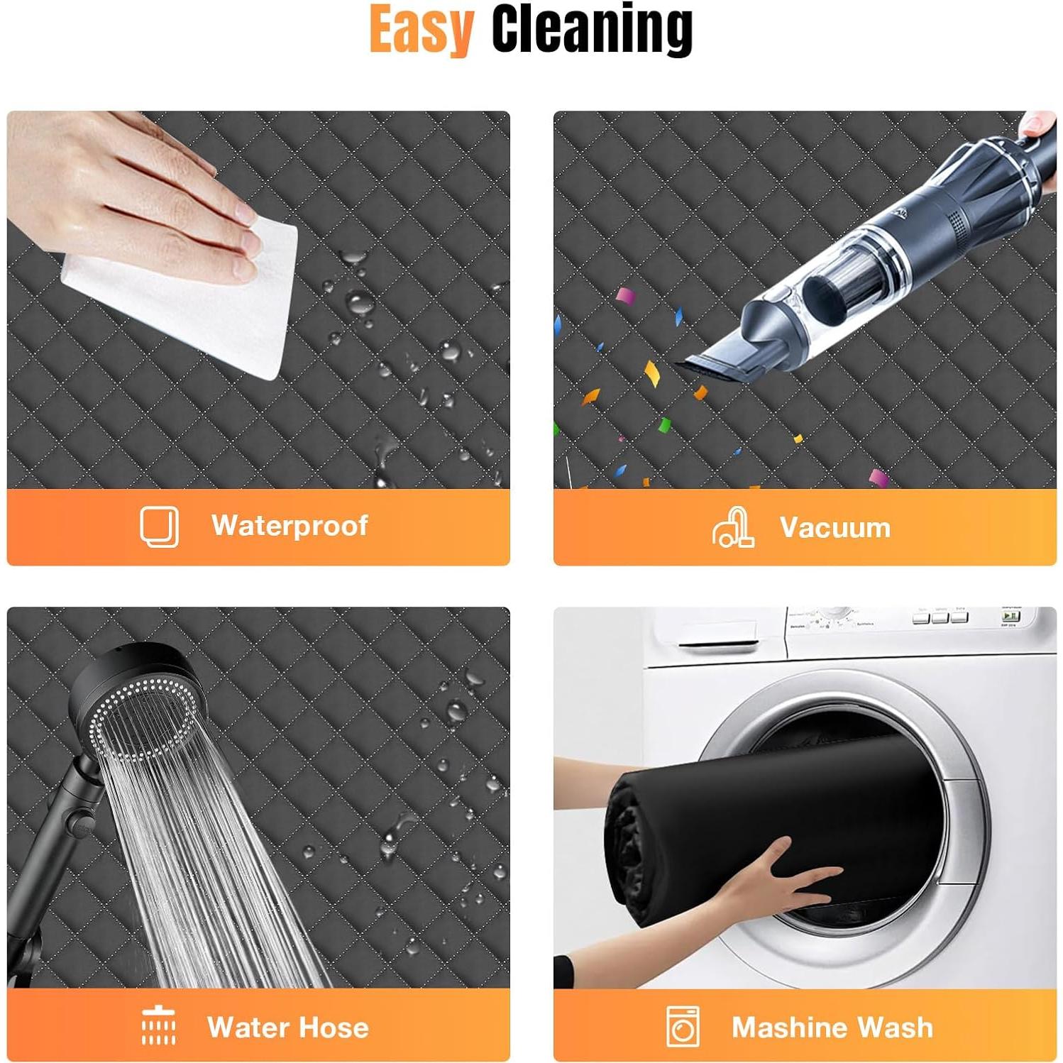 Funda de Asiento para Perros Lekespring SUV Color Negro