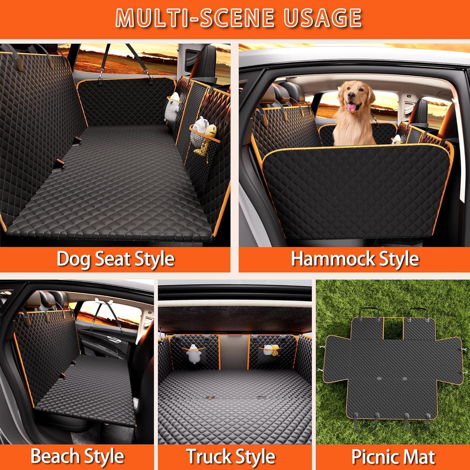 Funda de Asiento Trasero para Perros Chilino JHZD01 Impermeable