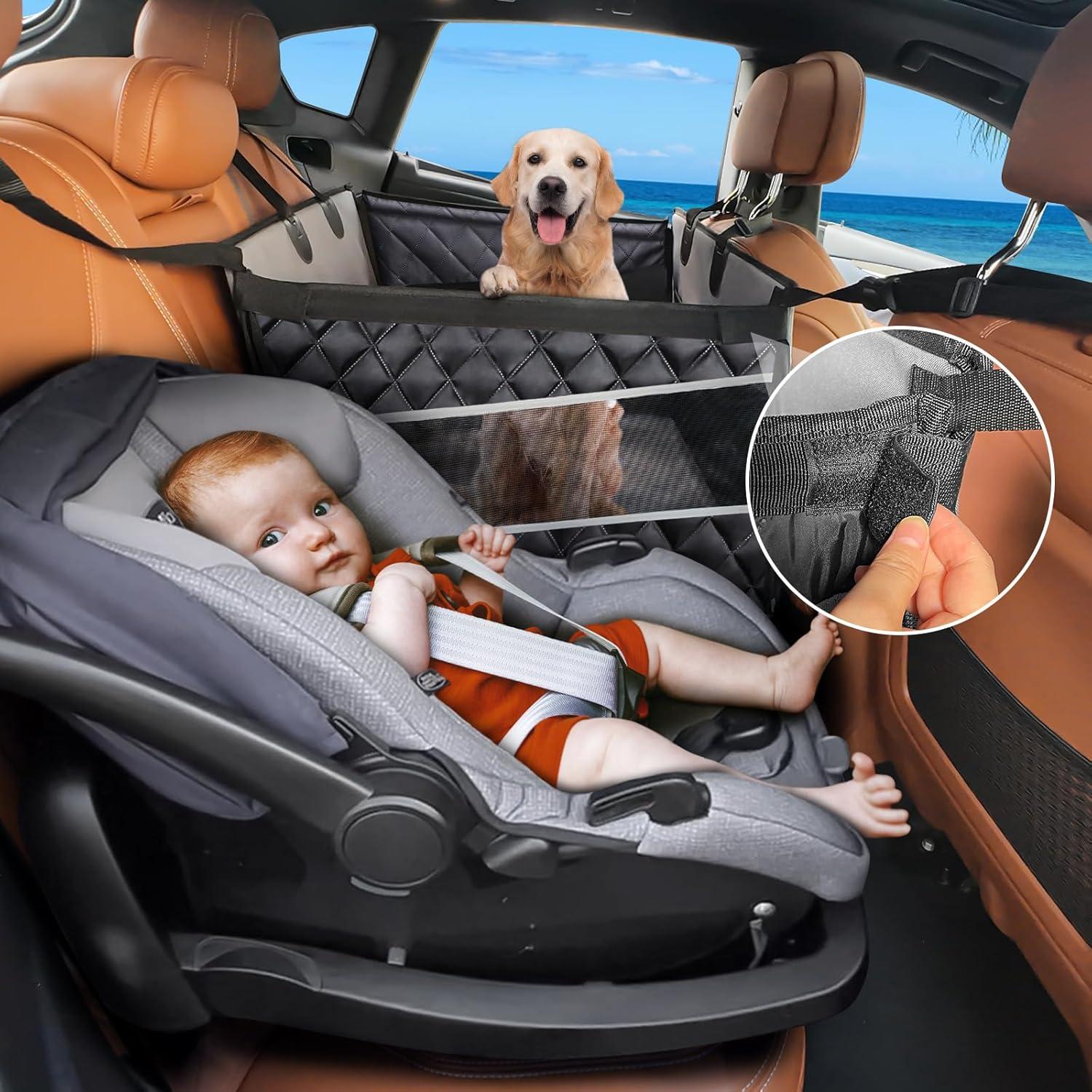 Asiento de Coche para Perros Grandes MIXJOY L Impermeable