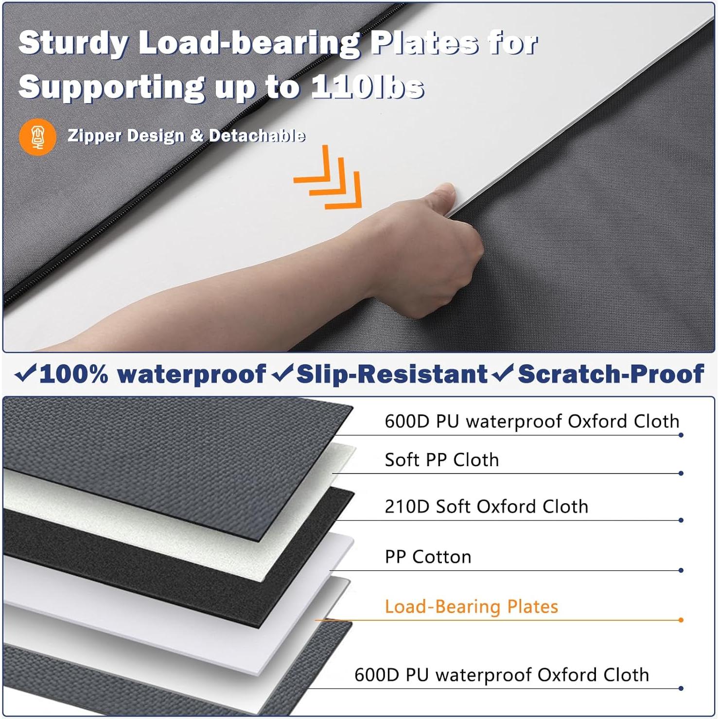 Asiento de Coche para Perros Grandes MIXJOY L Impermeable