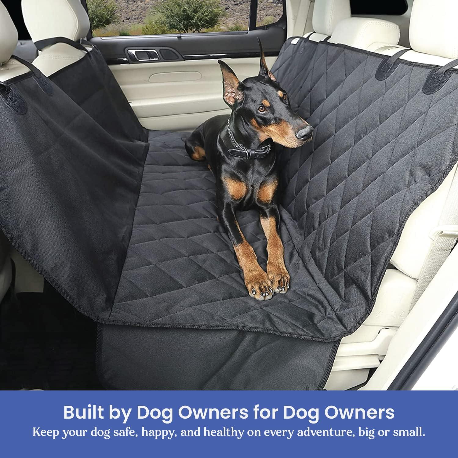 Funda de Asiento Trasero para Perros 4Knines Regular Negra