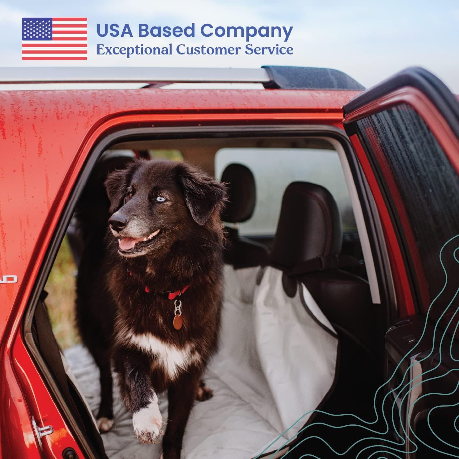 Funda de Asiento Trasero para Perros 4Knines Regular Negra