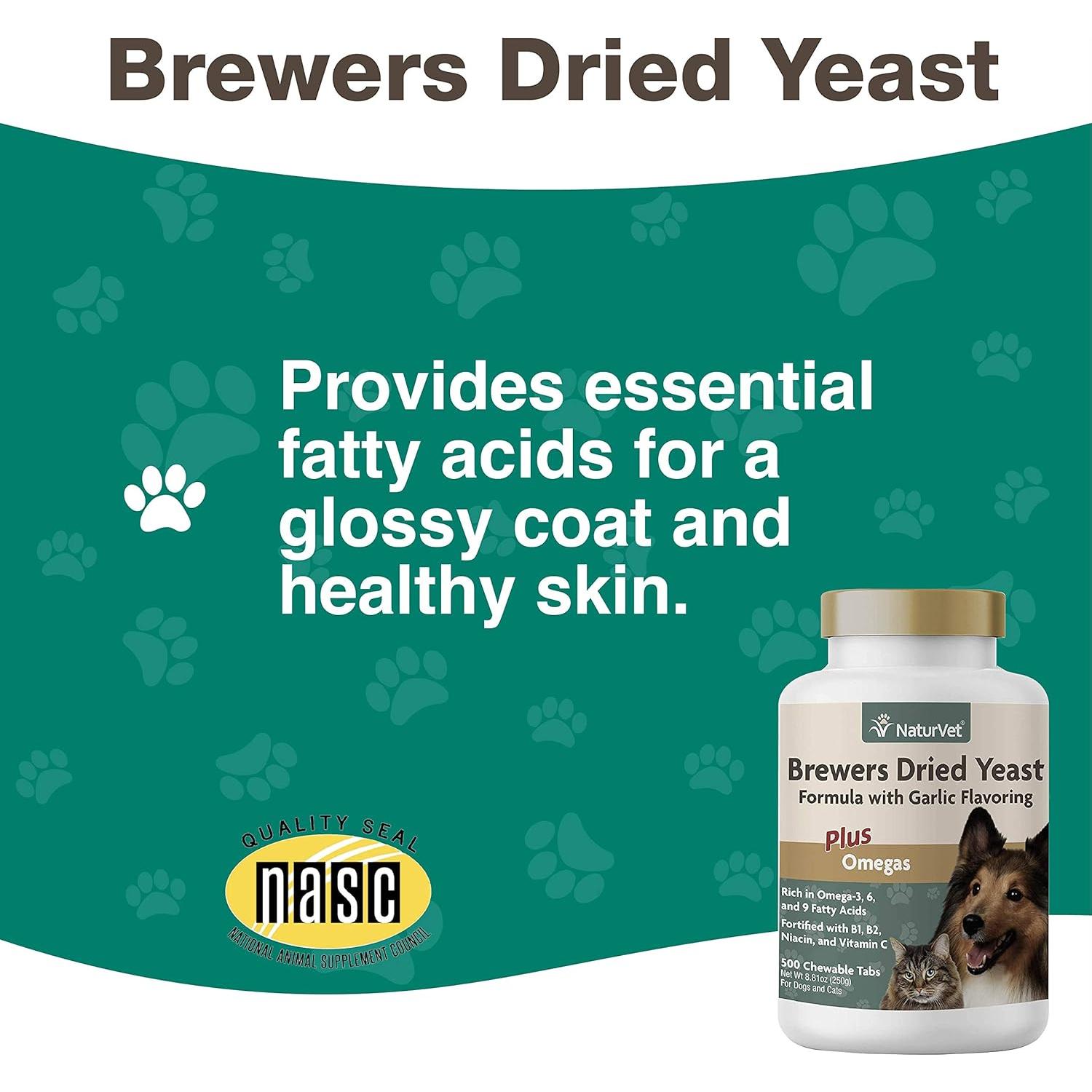 Suplemento NaturVet para Mascotas 500 Tabletas Omega 3, 6, 9