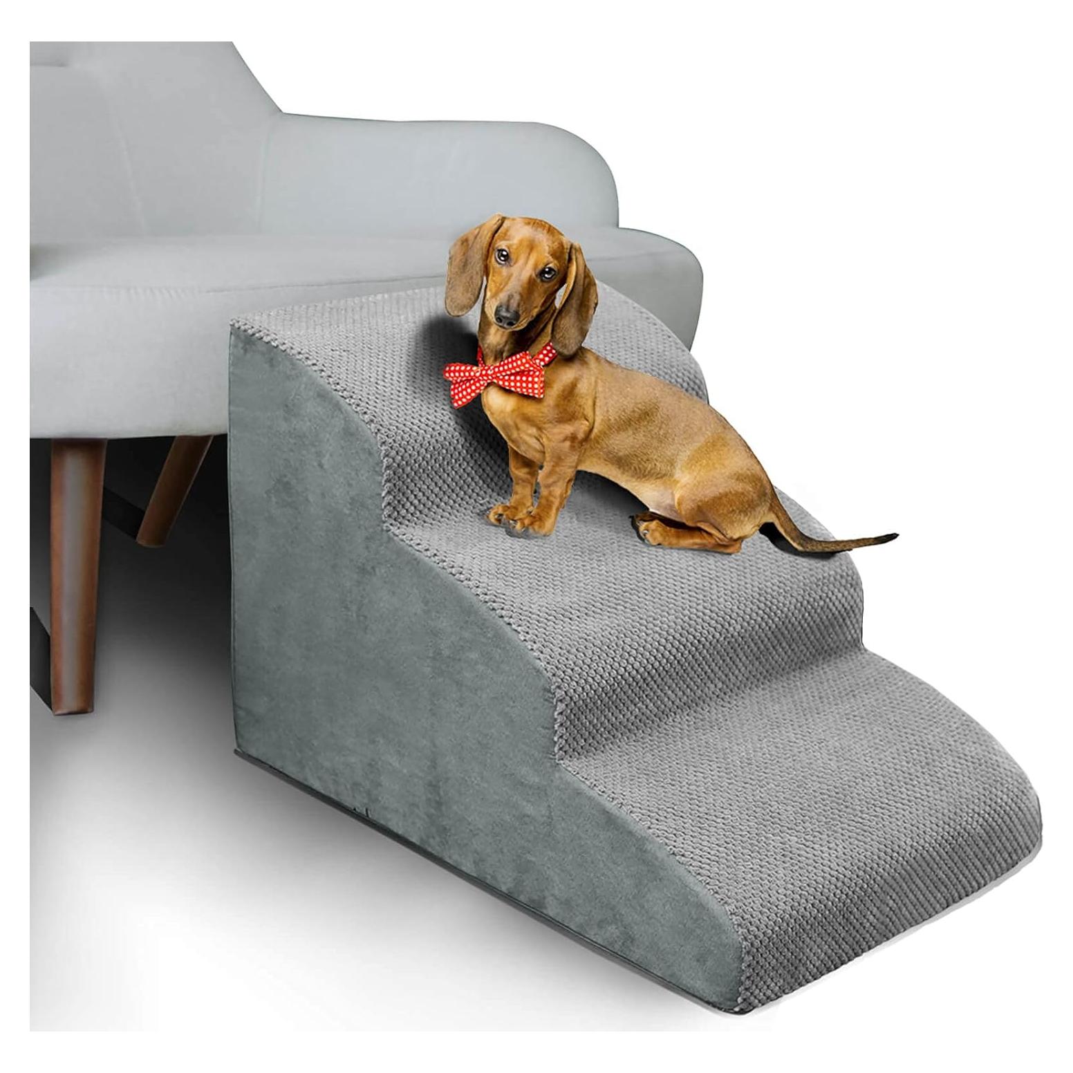 Escalera para Perros MEJYJEM 3 Pasos Antideslizante 60x40cm